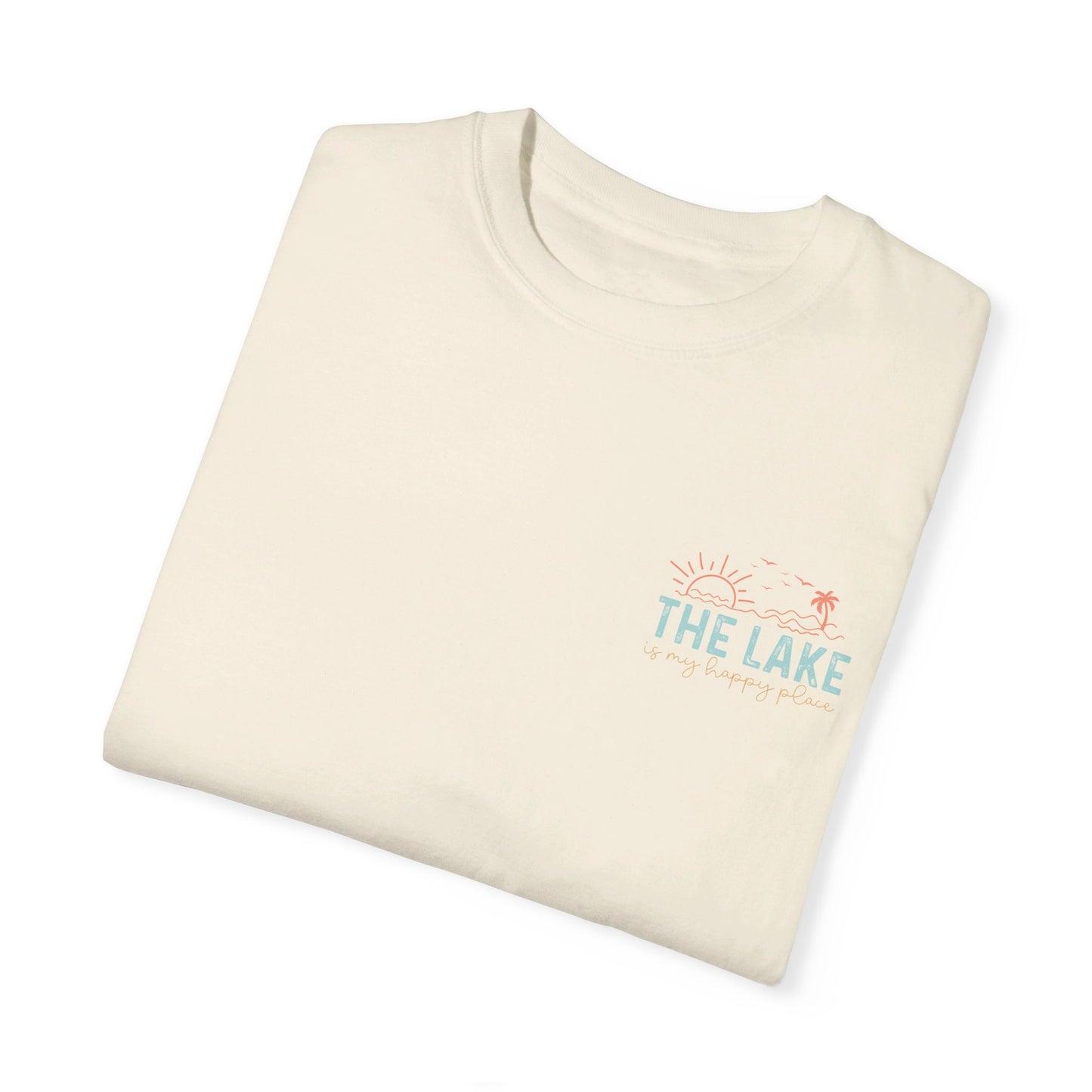Lake Days Comfort Color T-shirt/ Front & Back Design