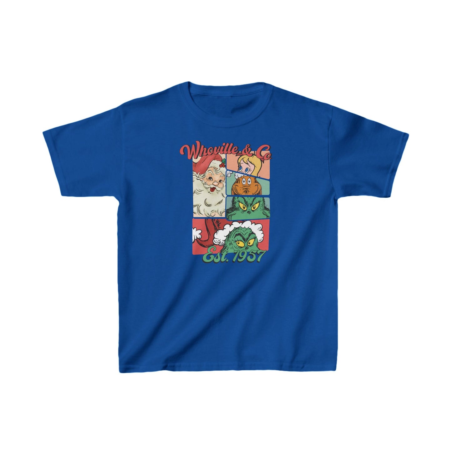 Christmas Movie Kids Tee/Holiday Movie Tee/ Grinch/Whoville