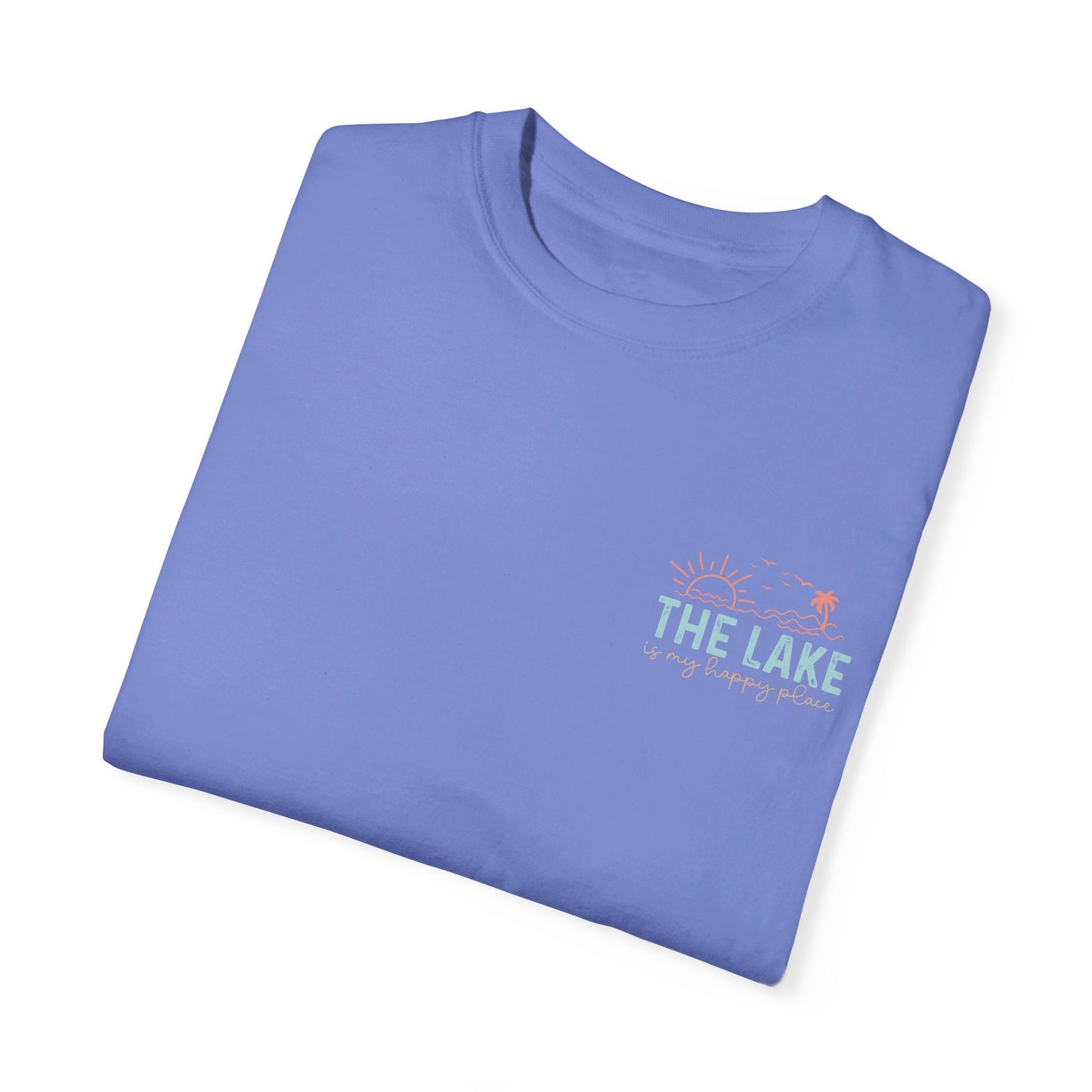 Lake Days Comfort Color T-shirt/ Front & Back Design