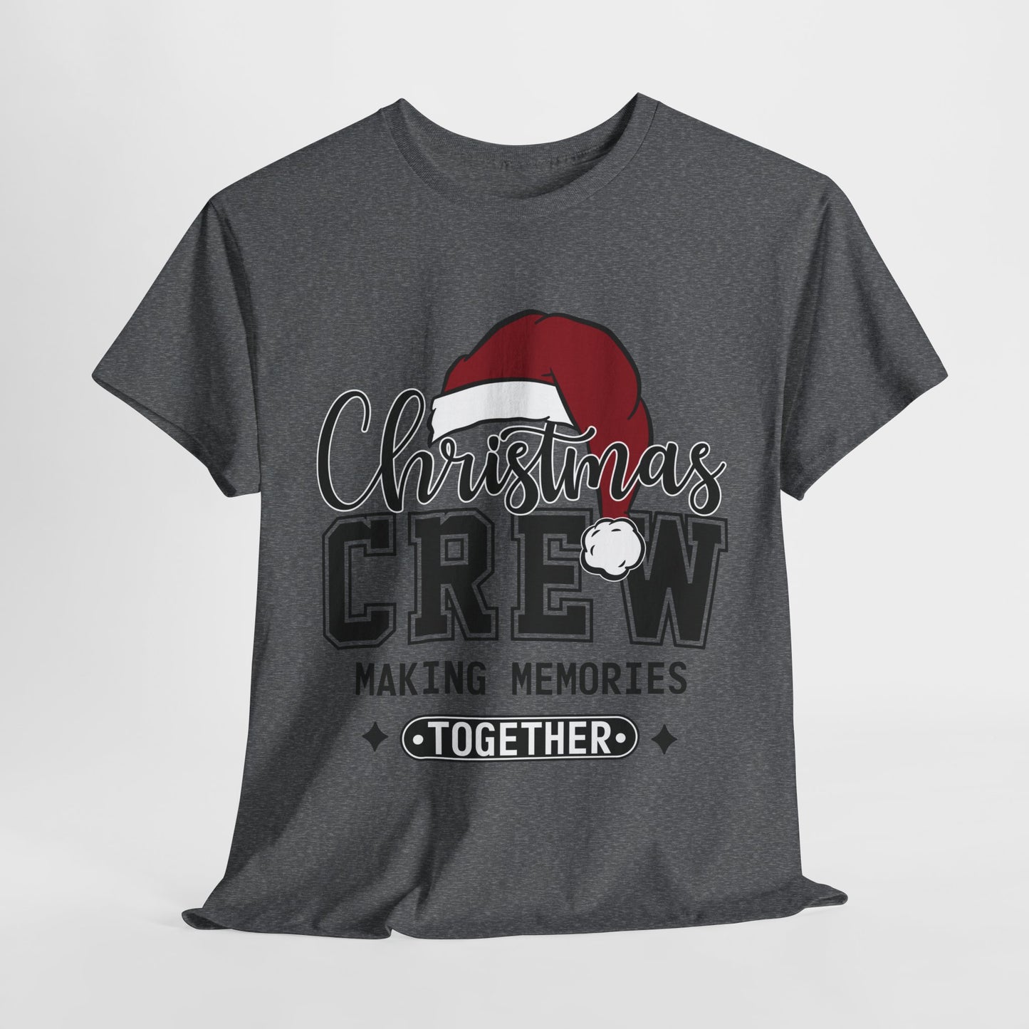 Family Christmas Crew Unisex Heavy Cotton Tee/ Family Matching Christmas Tee