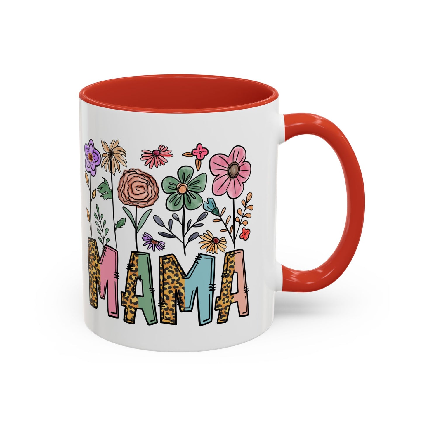 Mama Mug Accent Coffee Mug, 11oz