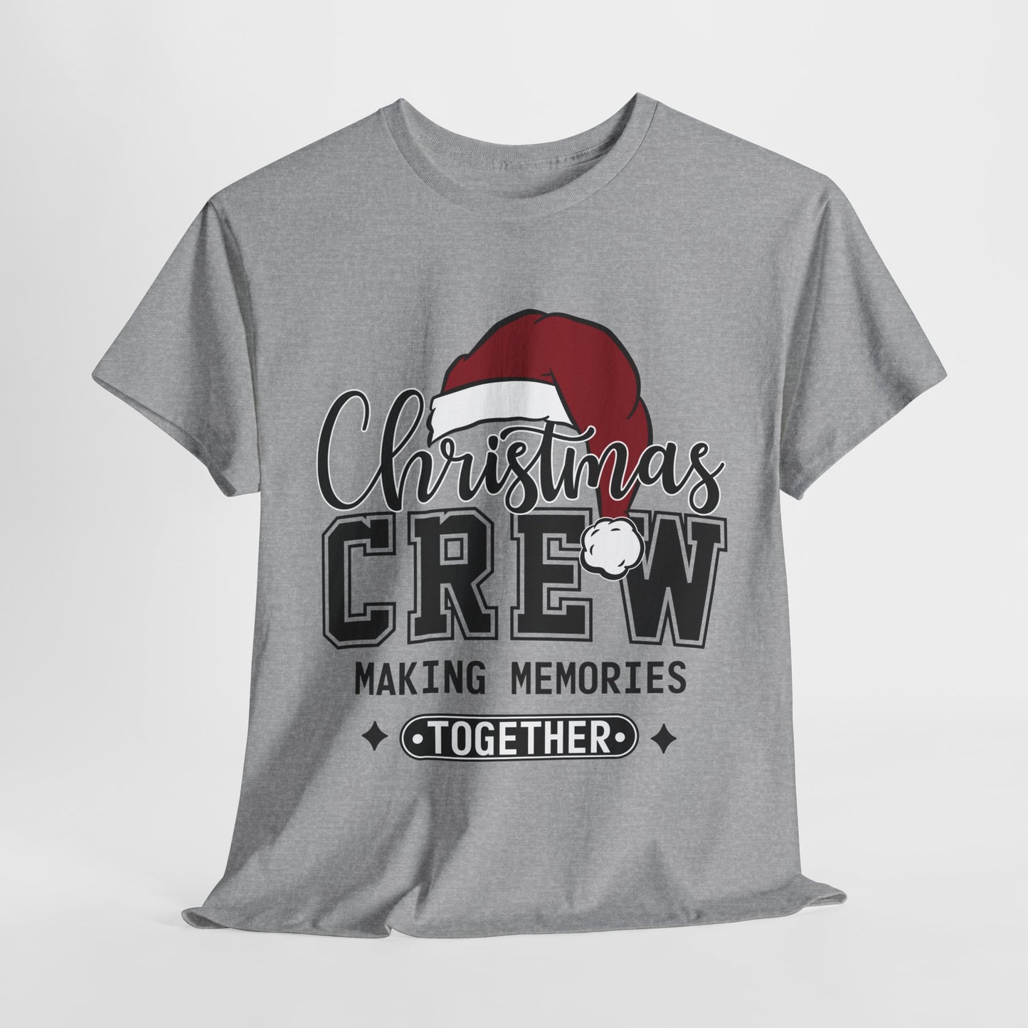 Family Christmas Crew Unisex Heavy Cotton Tee/ Family Matching Christmas Tee