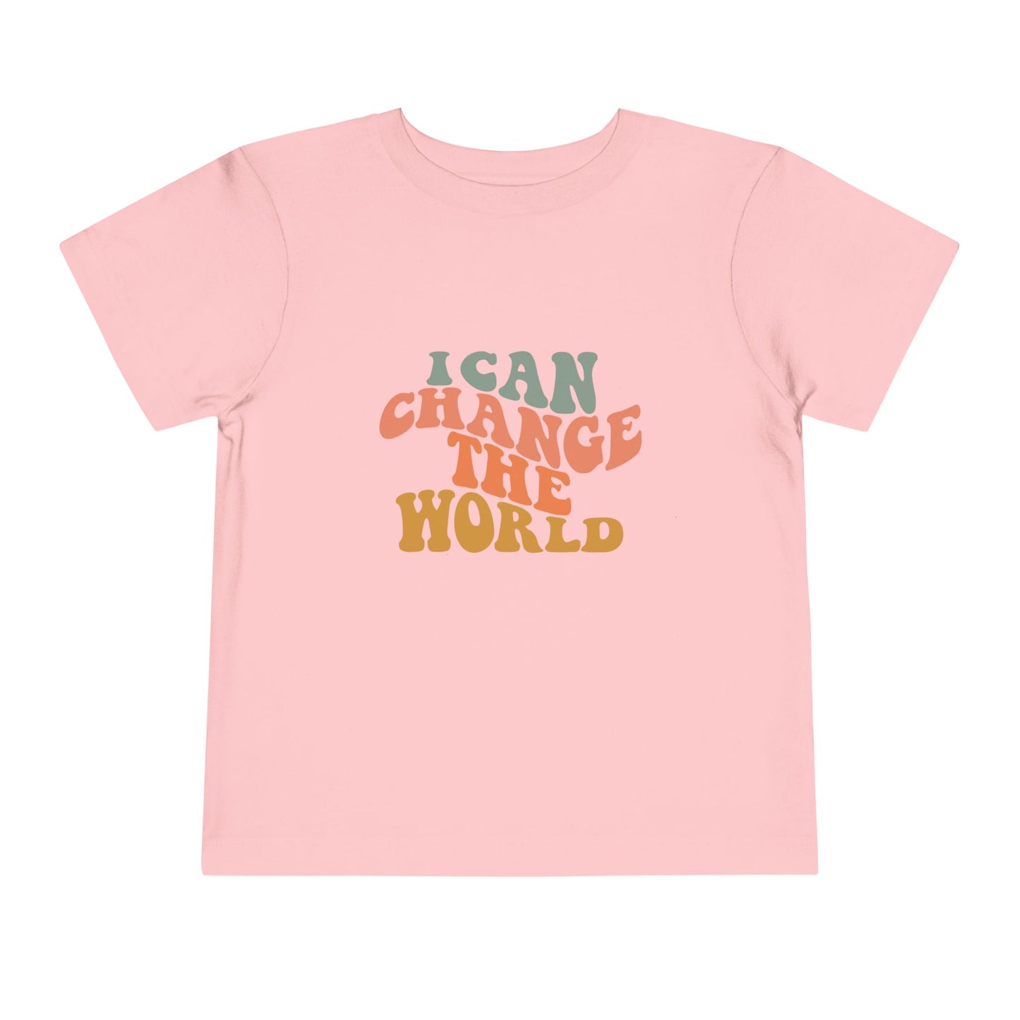 I Can Change the World Toddler Short Sleeve Tee