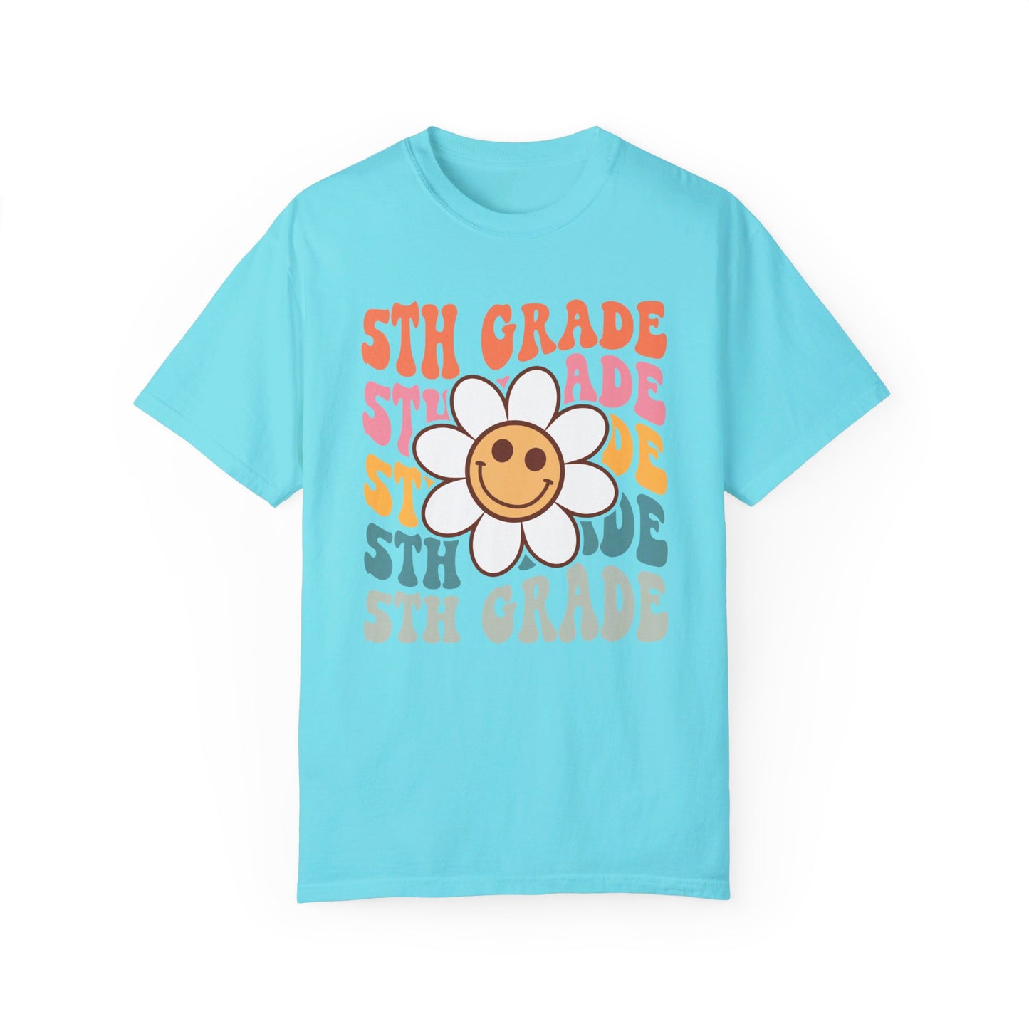 Fifth Grade Comfort Color Teacher T-shirt