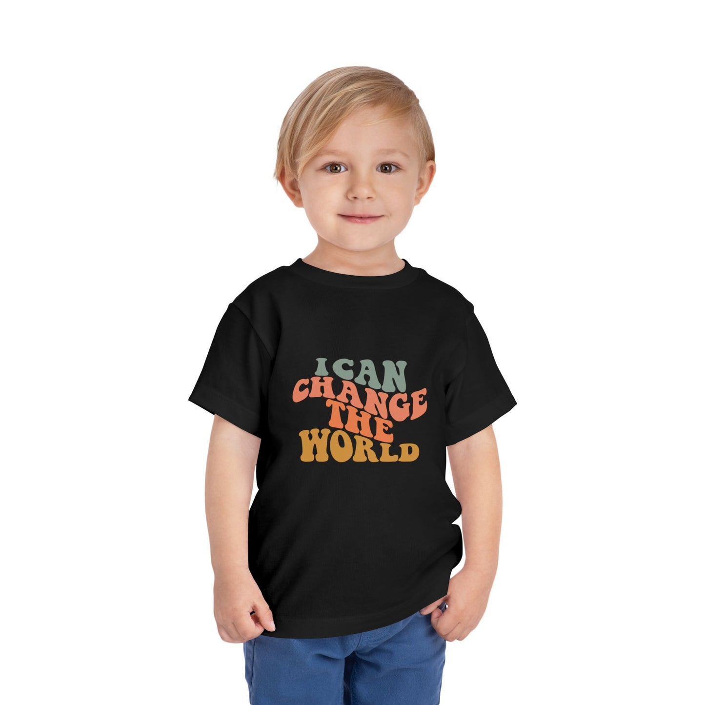 I Can Change the World Toddler Short Sleeve Tee