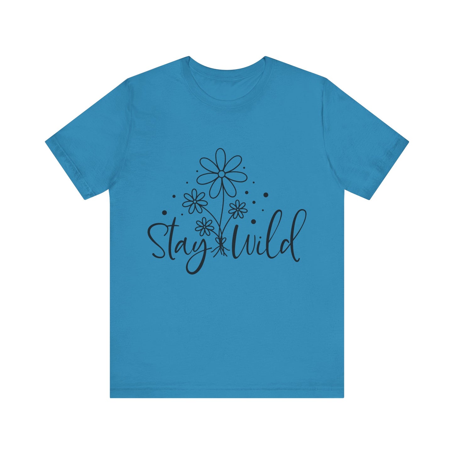 Stay Wild Jersey Short Sleeve Tee