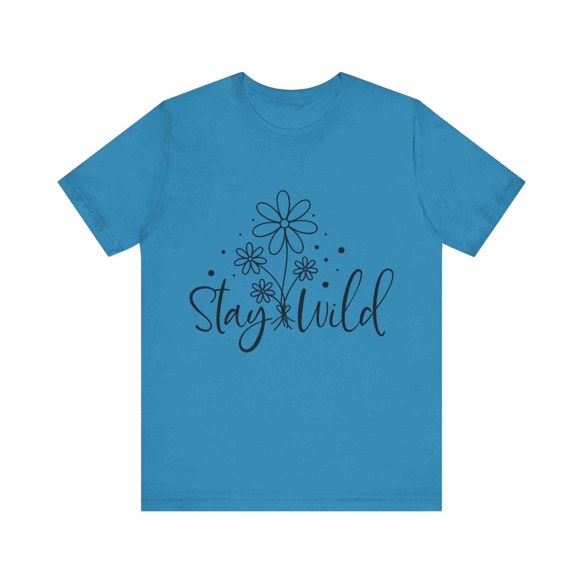 Stay Wild Jersey Short Sleeve Tee