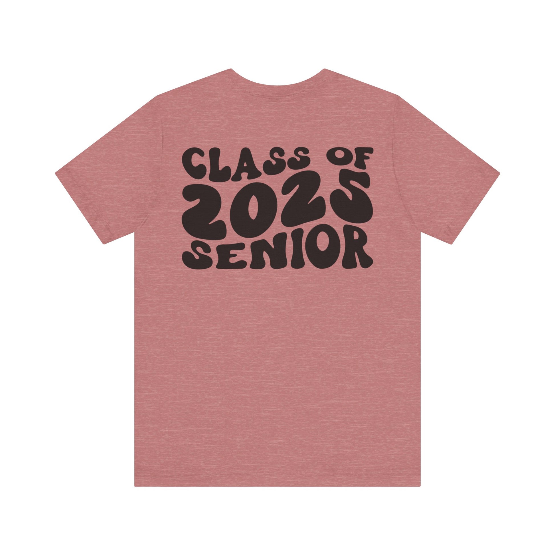 Senior 2025 Front and Back Design Short Sleeve Tee/Panthers 2025