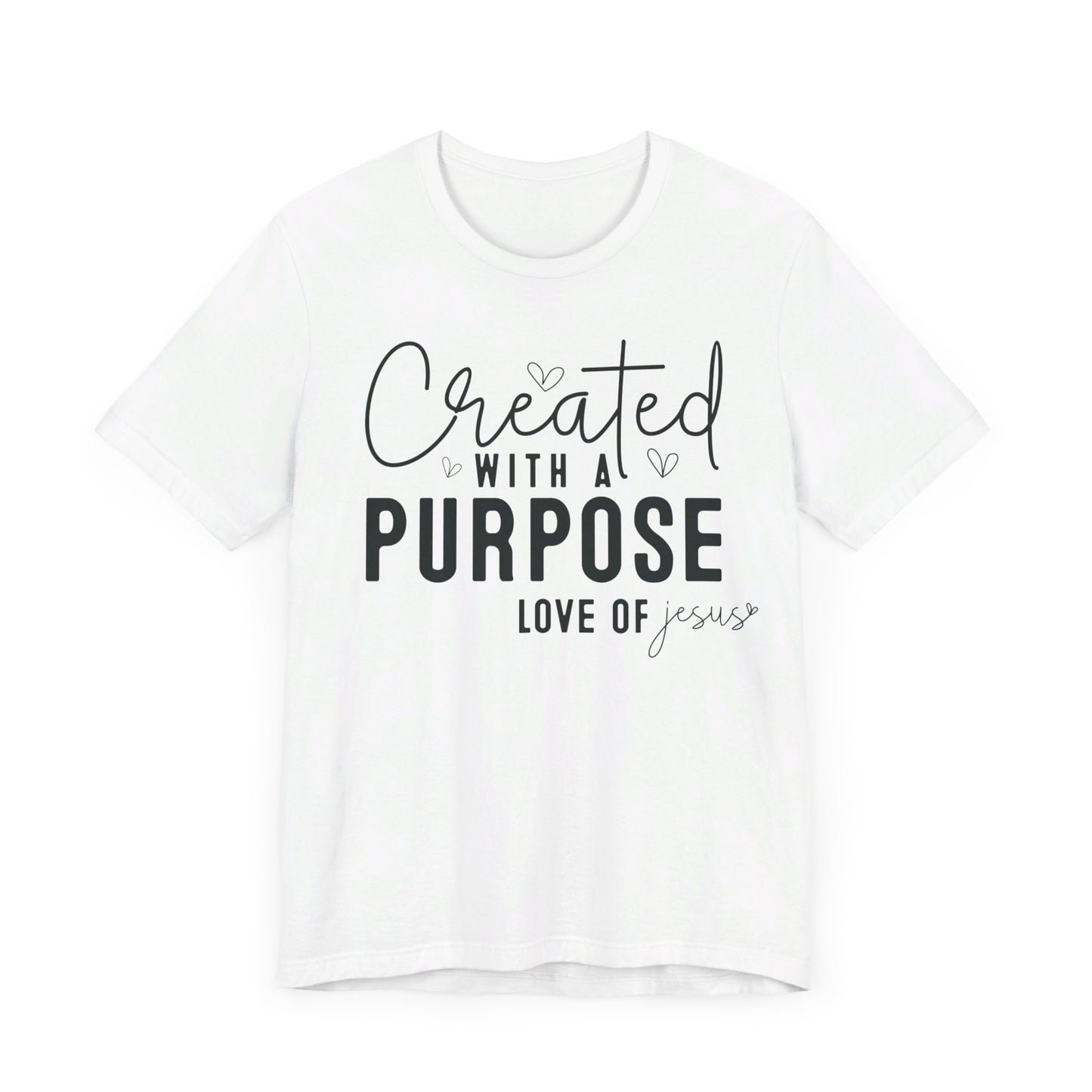 Created With A Purpose Short Sleeve Tee