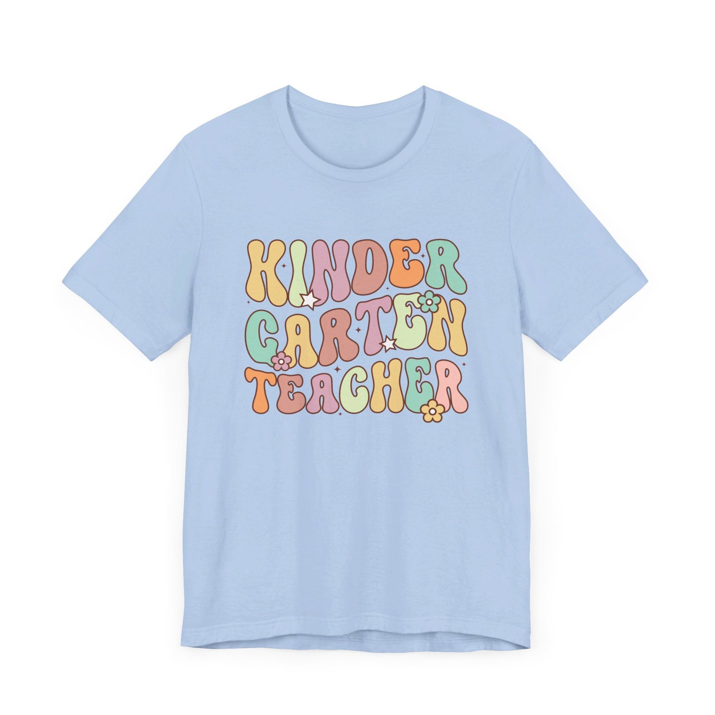 Kindergarten Bella Canvas Tee/Kindergarten teacher shirt/Kindergarten team shirt/Kindergarten teacher/Back to school shirt