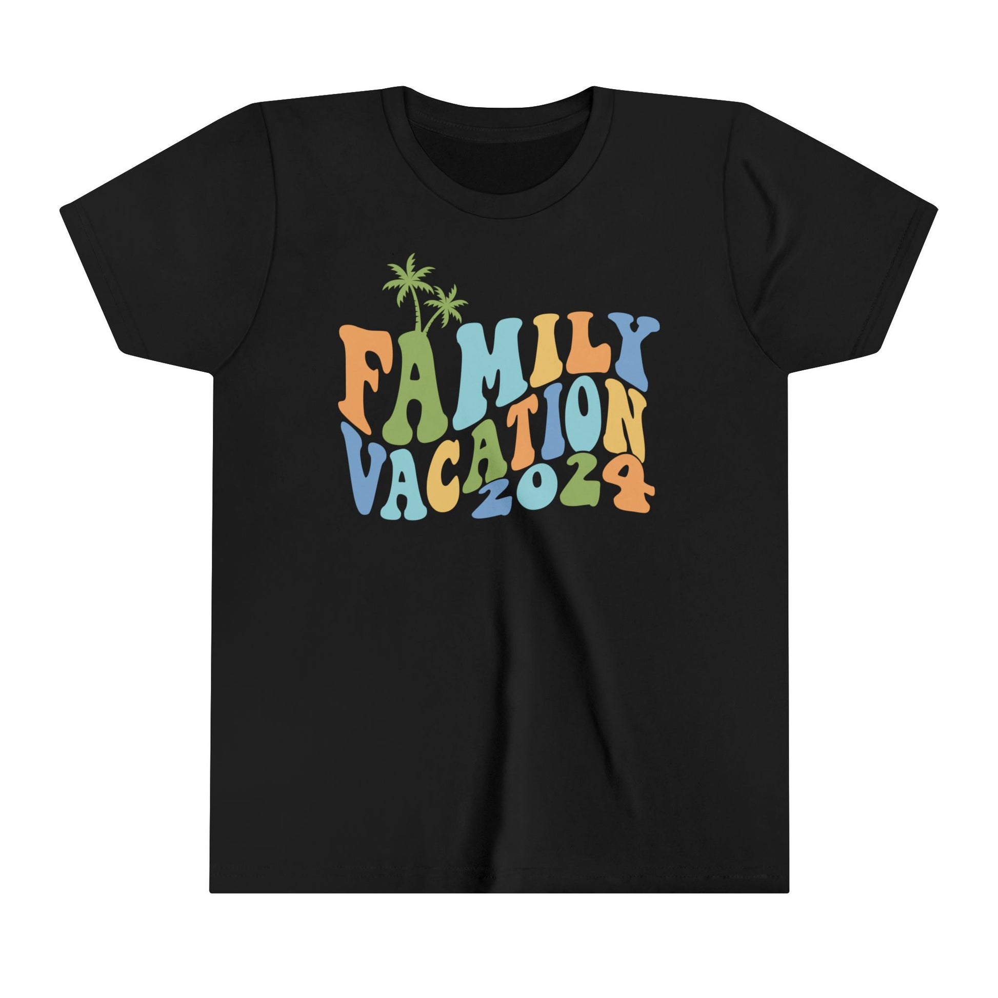 Family Vacation 2024 Matching Family Unisex Youth Short Sleeve Tee