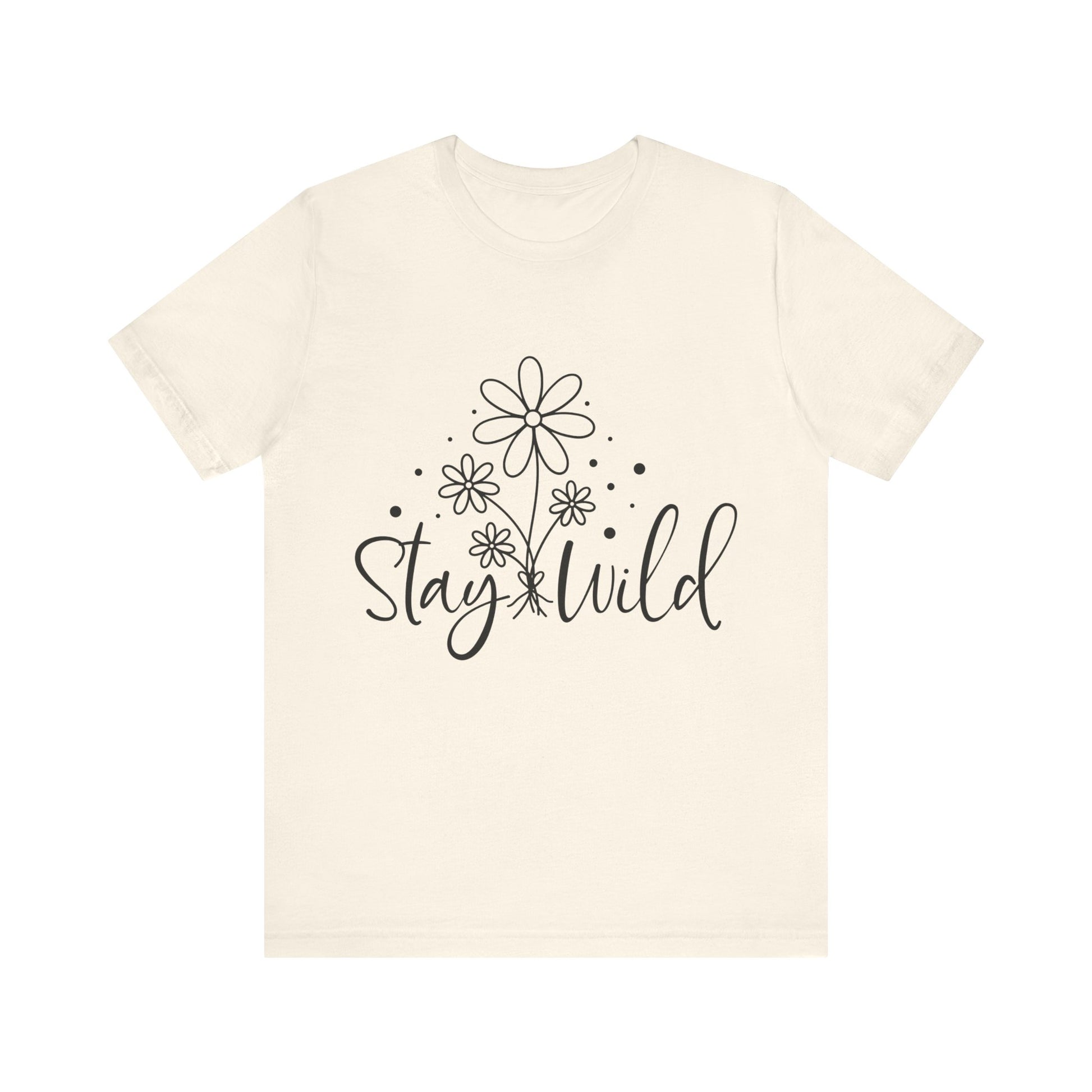 Stay Wild Jersey Short Sleeve Tee