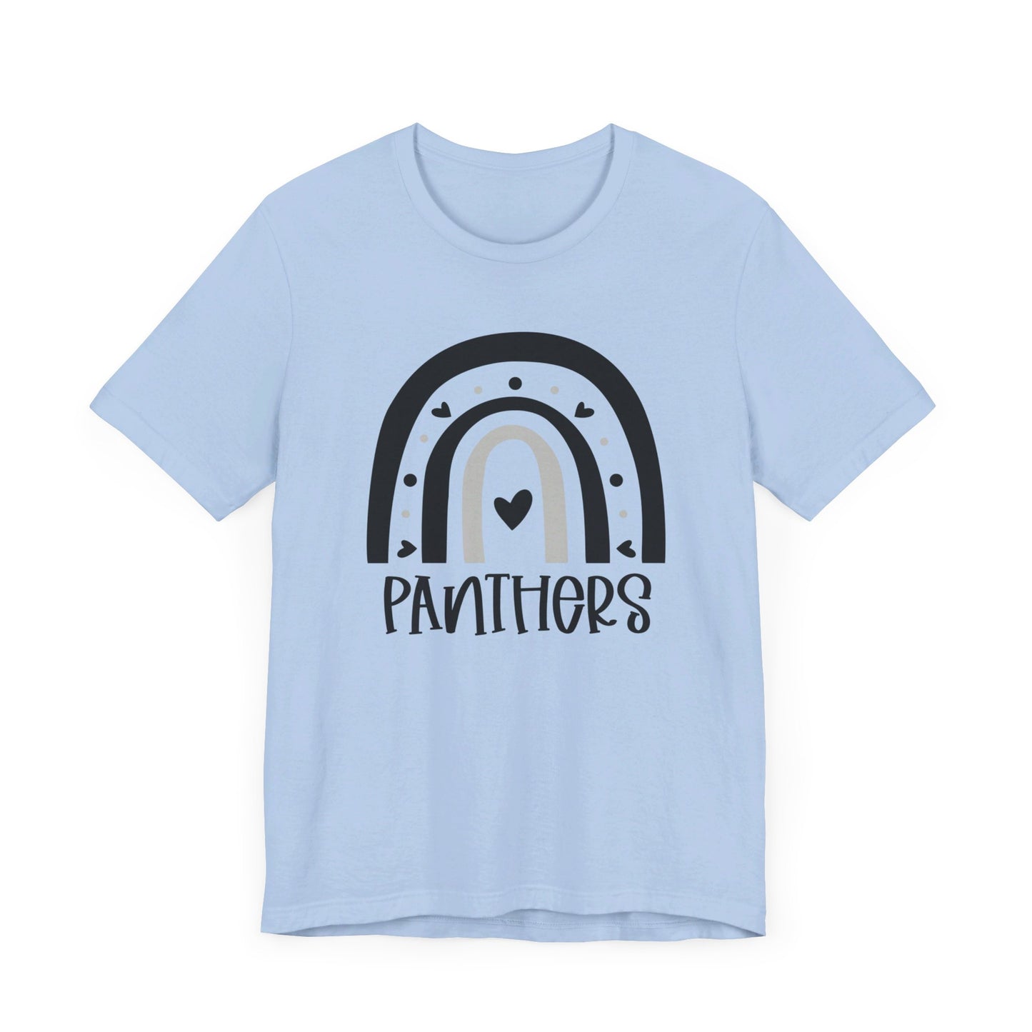 Senior 2025 Front and Back Design Short Sleeve Tee/Panthers 2025
