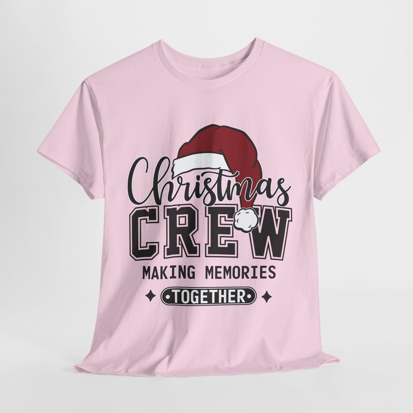Family Christmas Crew Unisex Heavy Cotton Tee/ Family Matching Christmas Tee