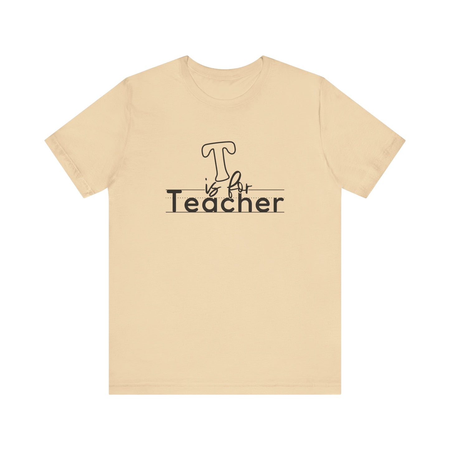 Teacher Bella Canvas Short Sleeve Tee/Teacher tee/Teacher shirt/Back to school/Teacher t-shirt/Bella Canvas/Gift for new teacher/teacher