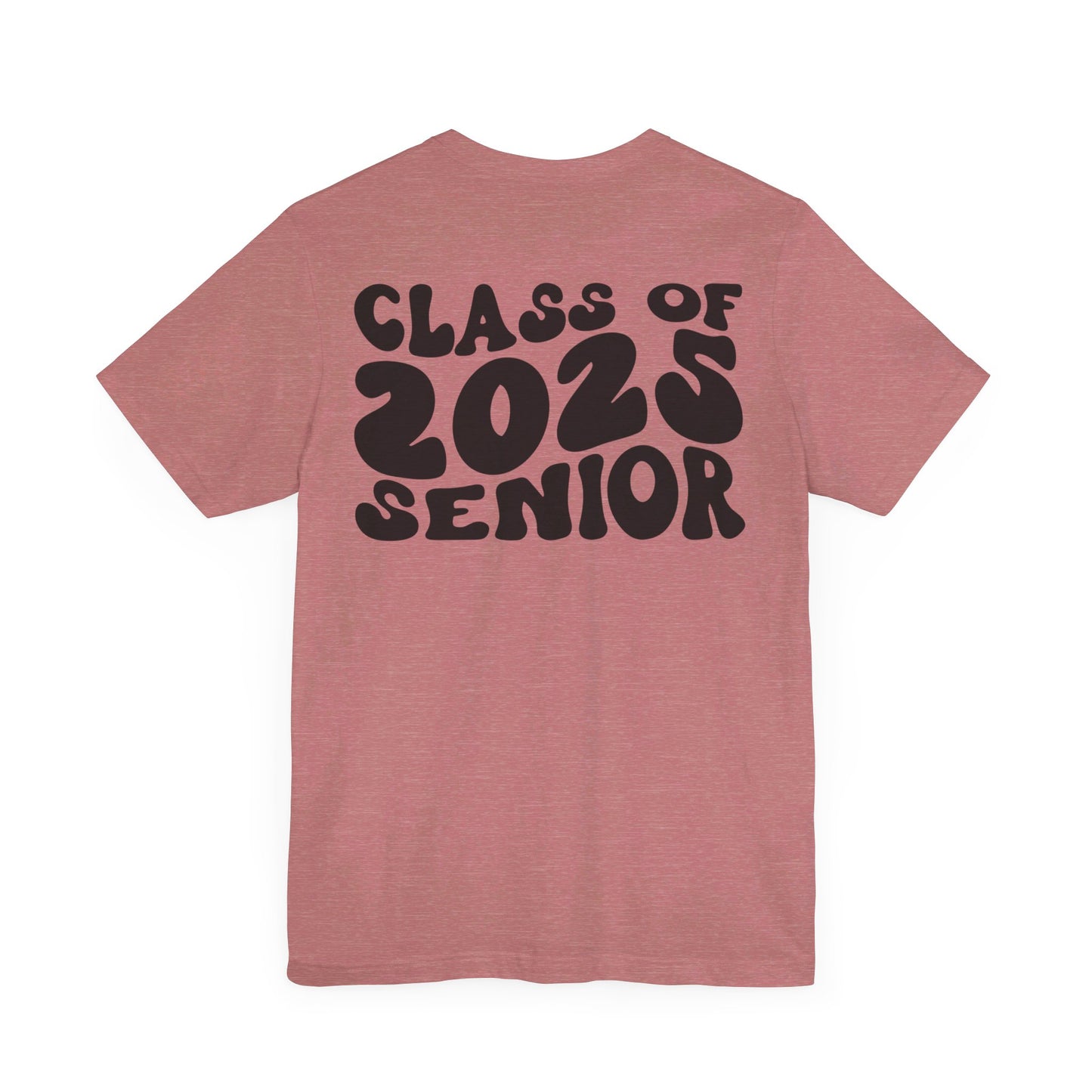 Senior 2025 Front and Back Design Short Sleeve Tee/Panthers 2025