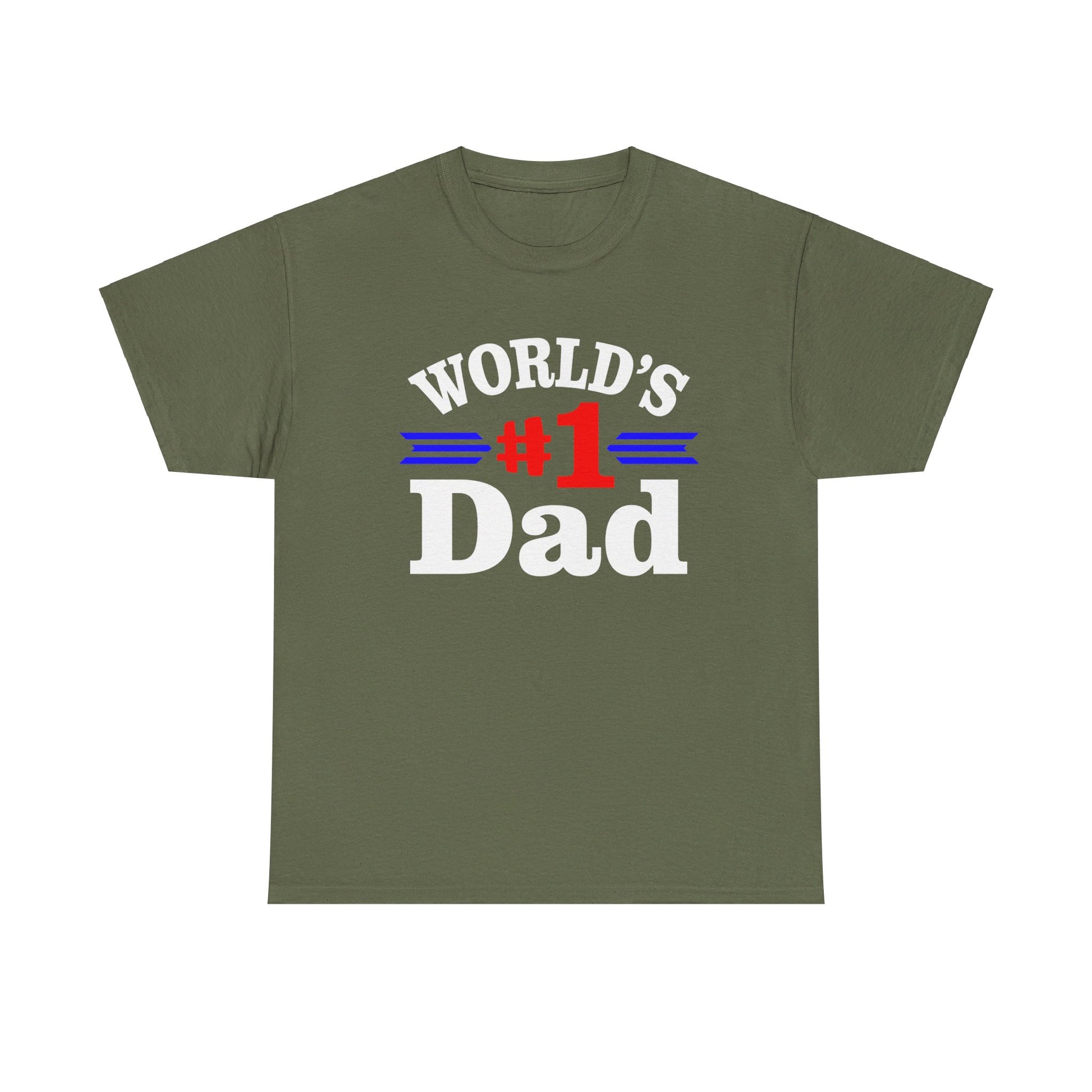 Number One Dad Cotton T-Shirt