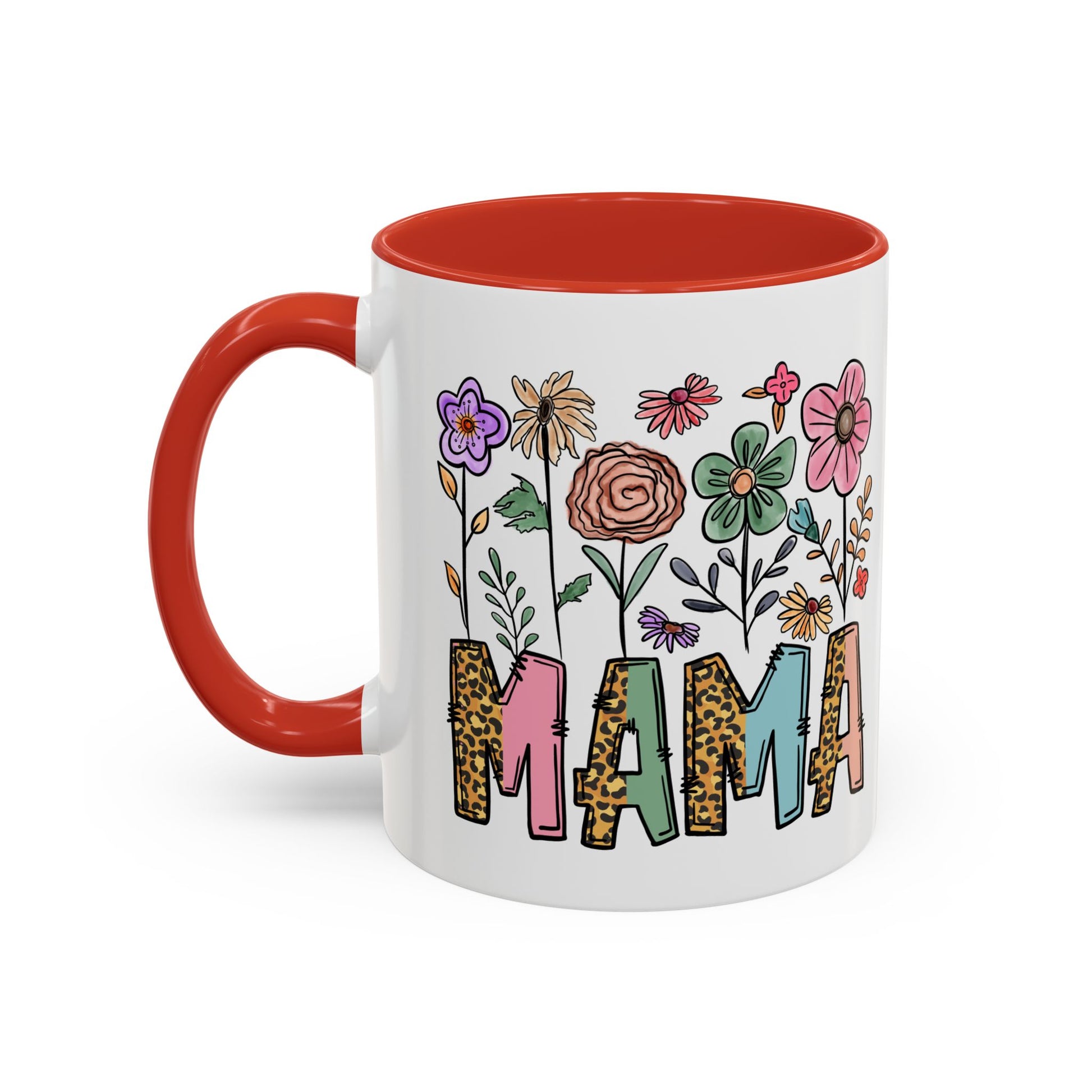 Mama Mug Accent Coffee Mug, 11oz