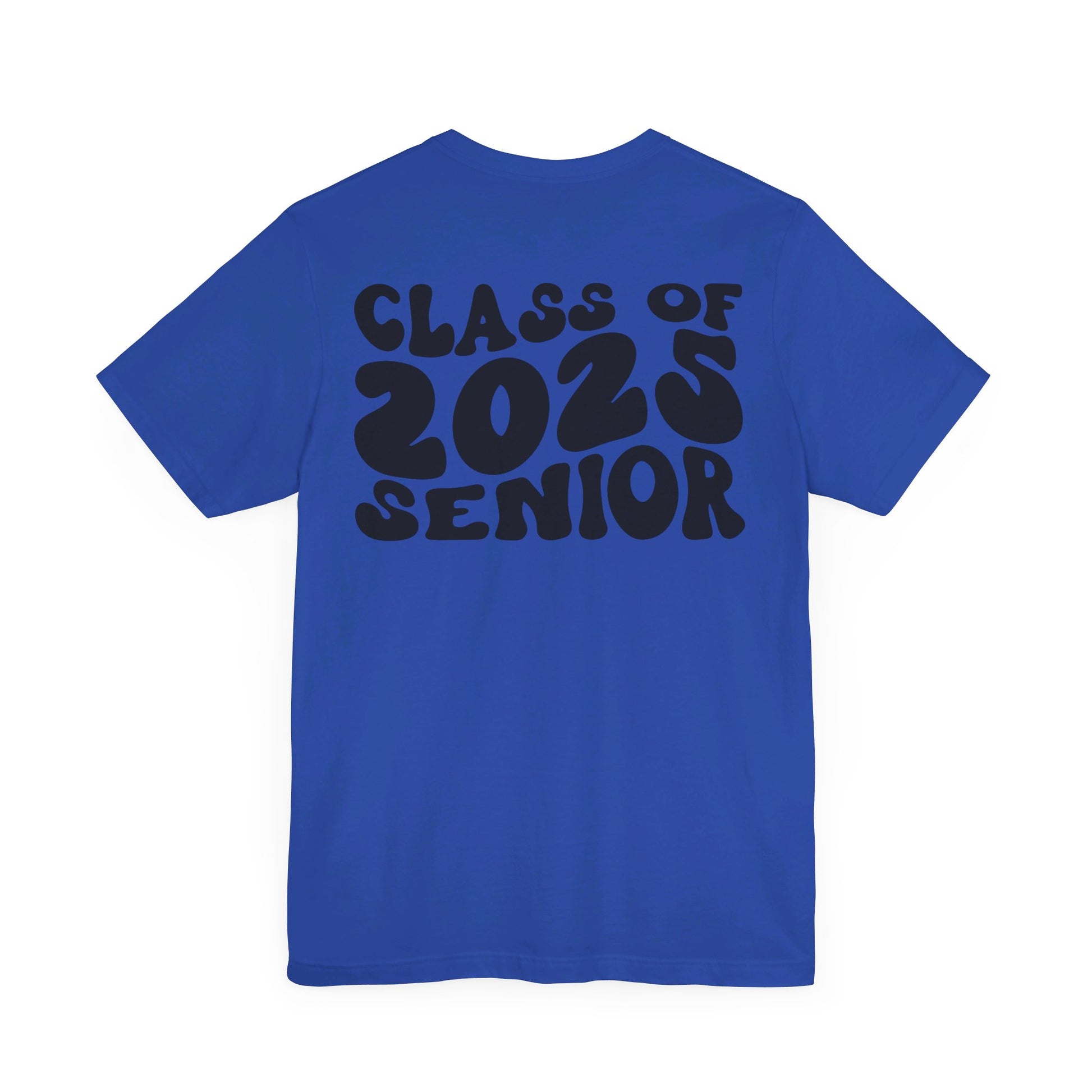 Senior 2025 Front and Back Design Short Sleeve Tee/Panthers 2025