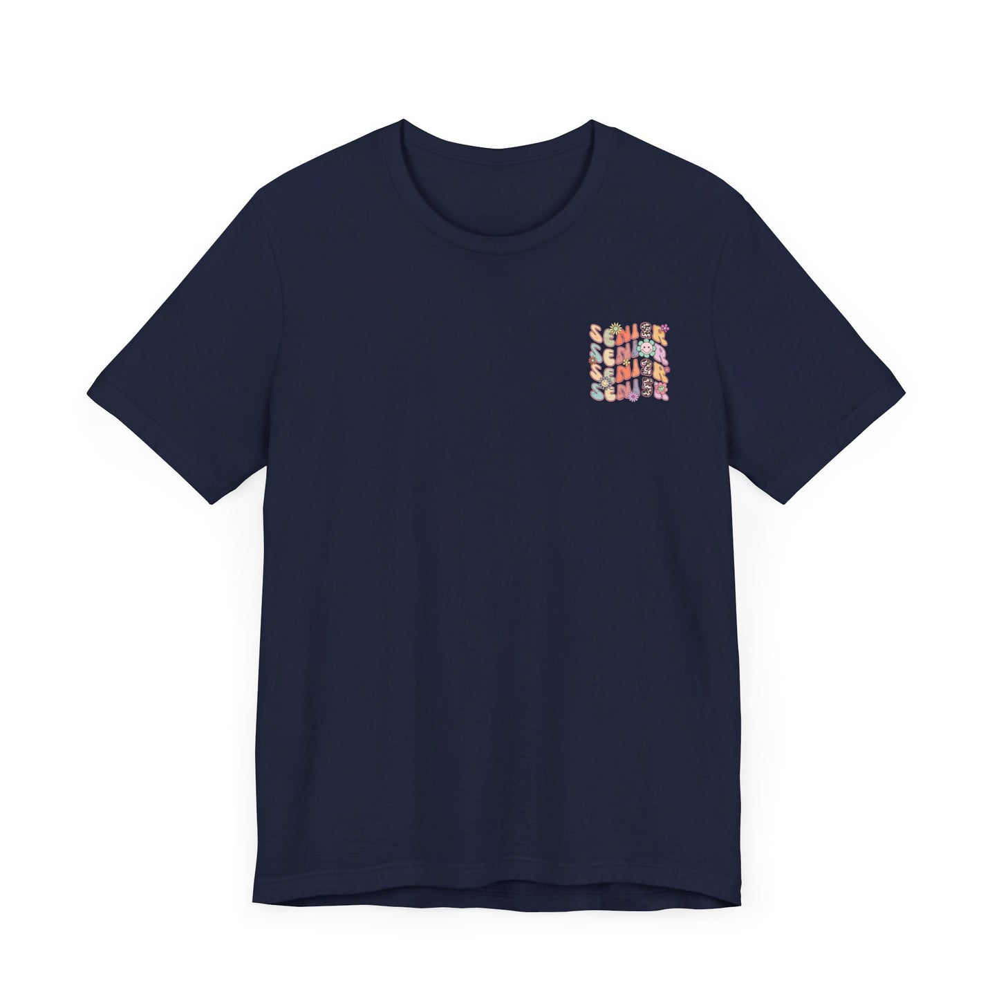 Senior 2025 Bella Canvas Unisex Garment-Dyed T-shirt/Front and back design/Senior 2025/Class of 2025/Graduation class of 2025/gift for her