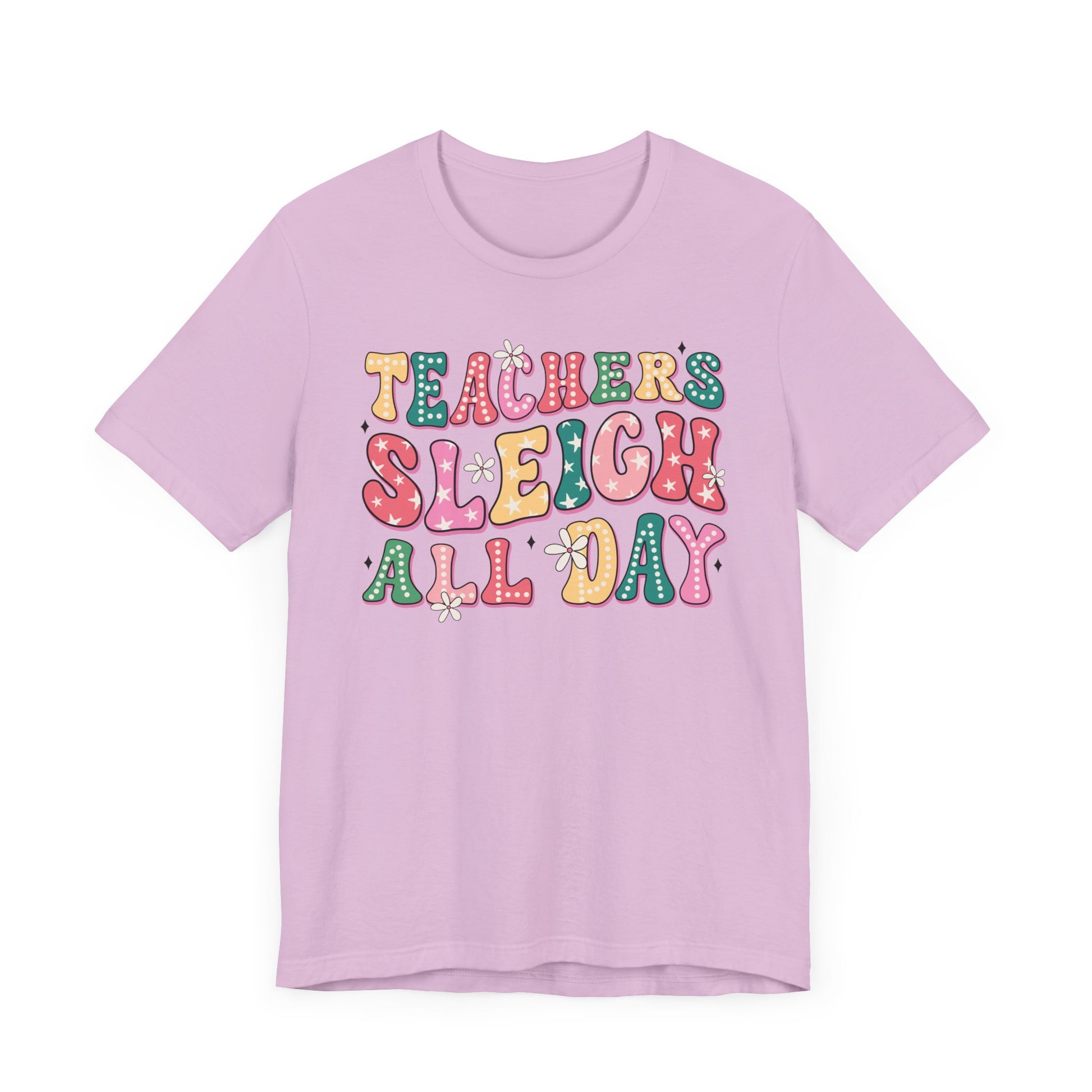 Teachers Sleigh All Day Jersey Short Sleeve Tee