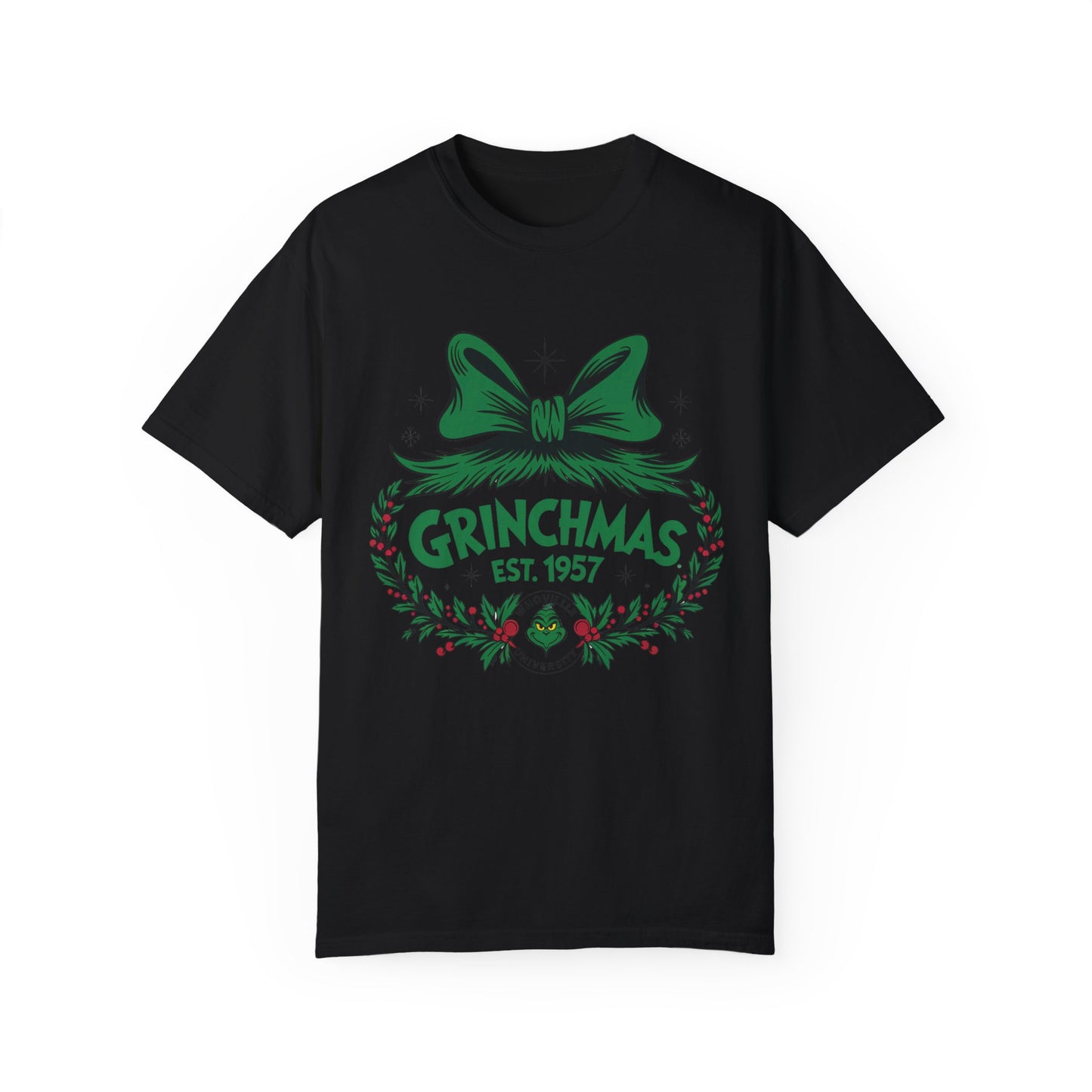 Grinchmas Comfort Color Unisex T-shirt/Christmas Holiday Tee