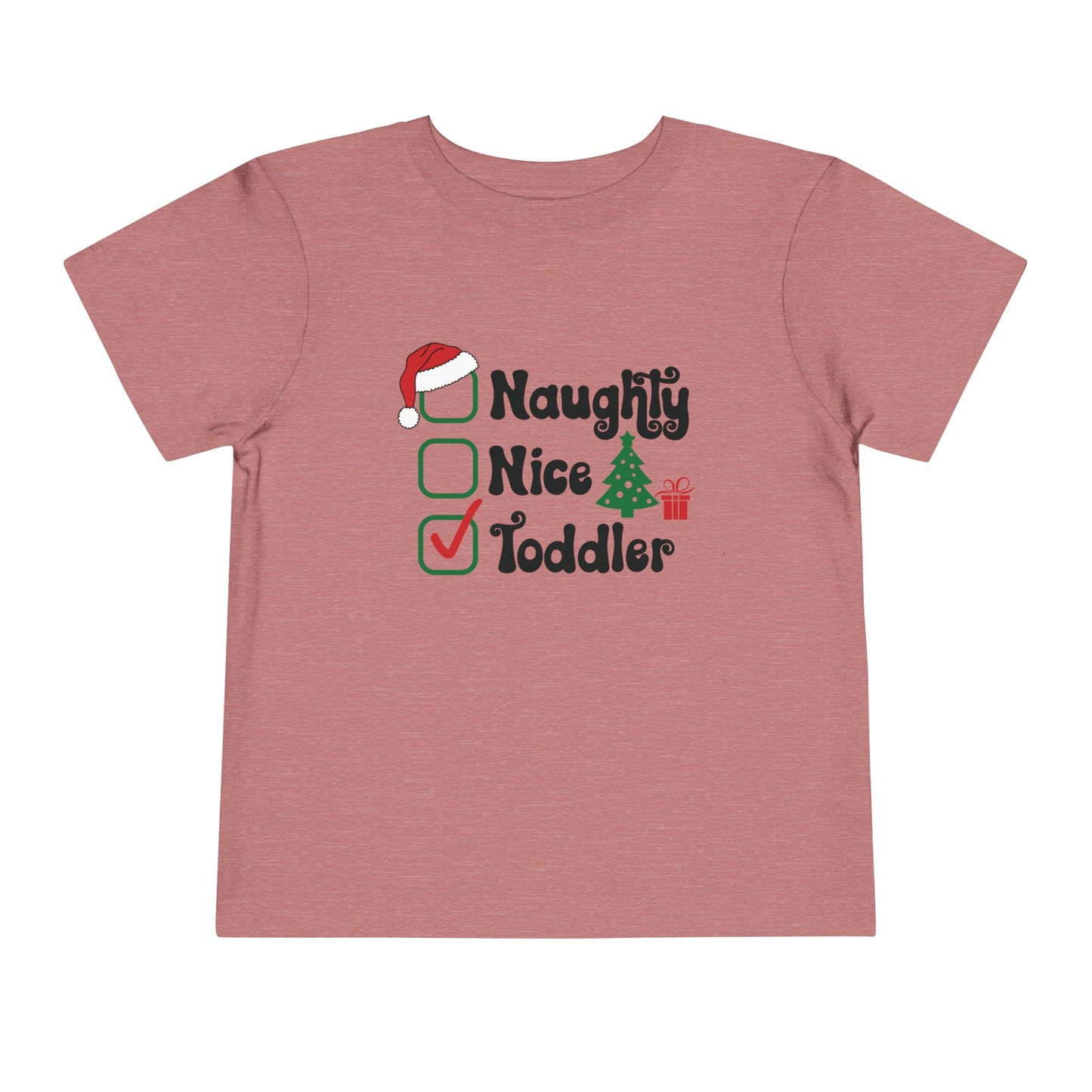 Christmas Toddler Short Sleeve Tee/ Toddler Christmas Tee