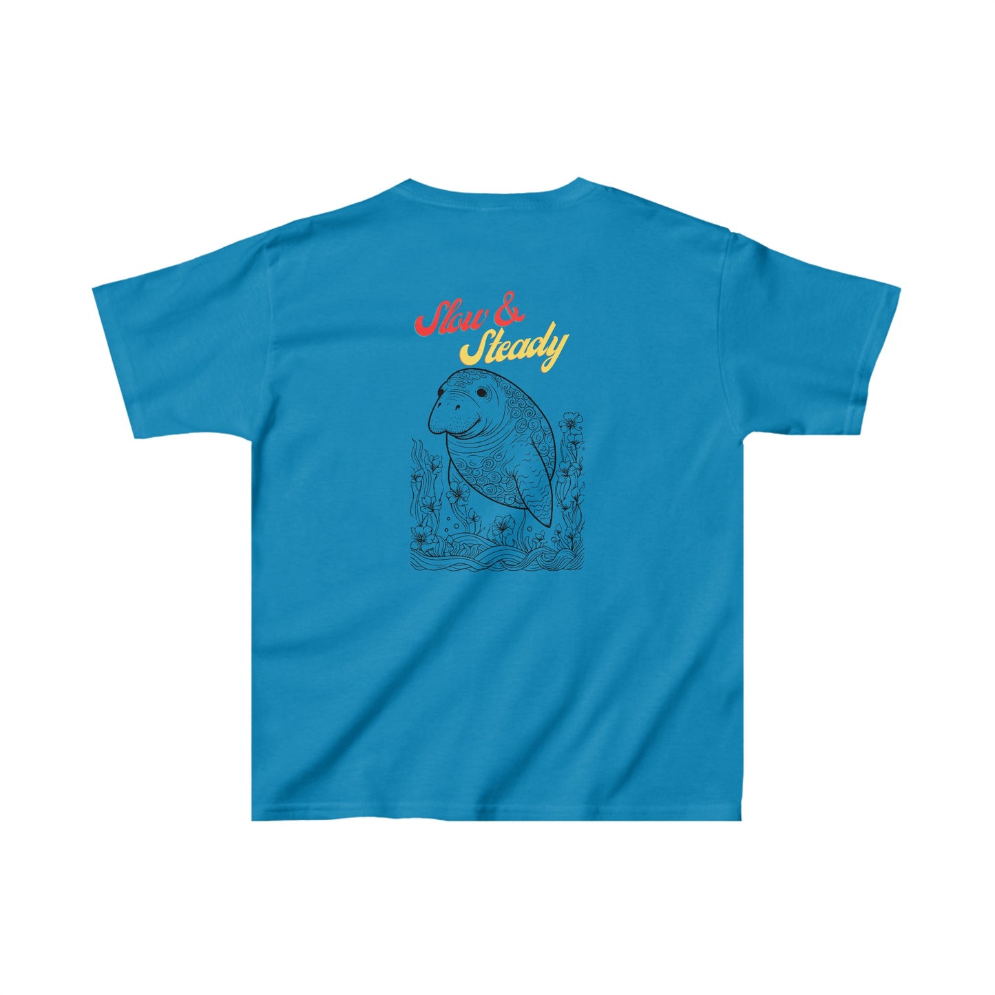 Manatee Unisex kids Heavy Cotton Tee/ Earth Day shirt