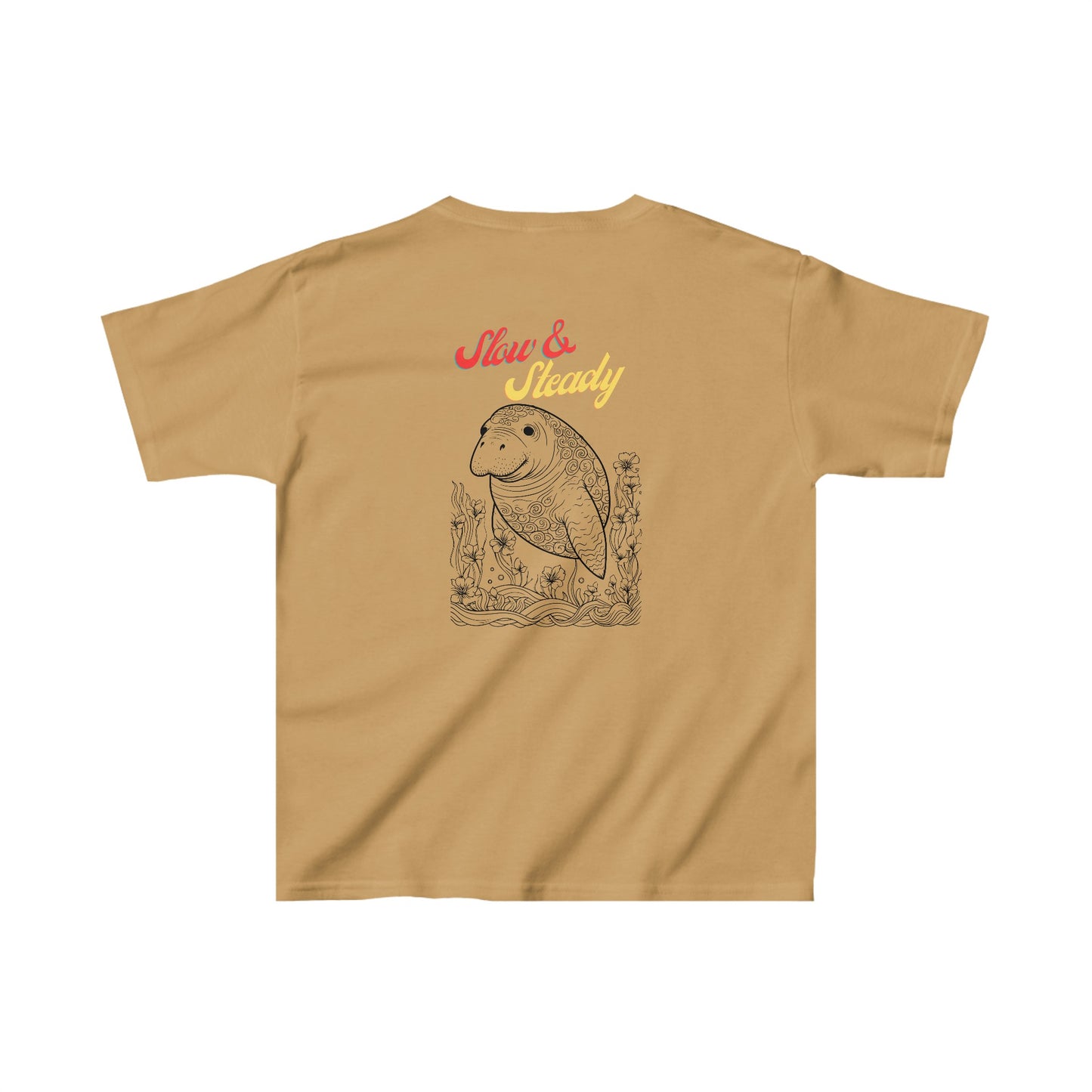 Manatee Unisex kids Heavy Cotton Tee/ Earth Day shirt