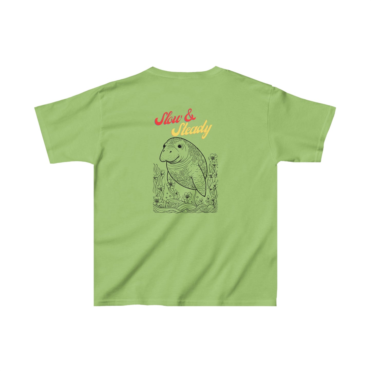 Manatee Unisex kids Heavy Cotton Tee/ Earth Day shirt