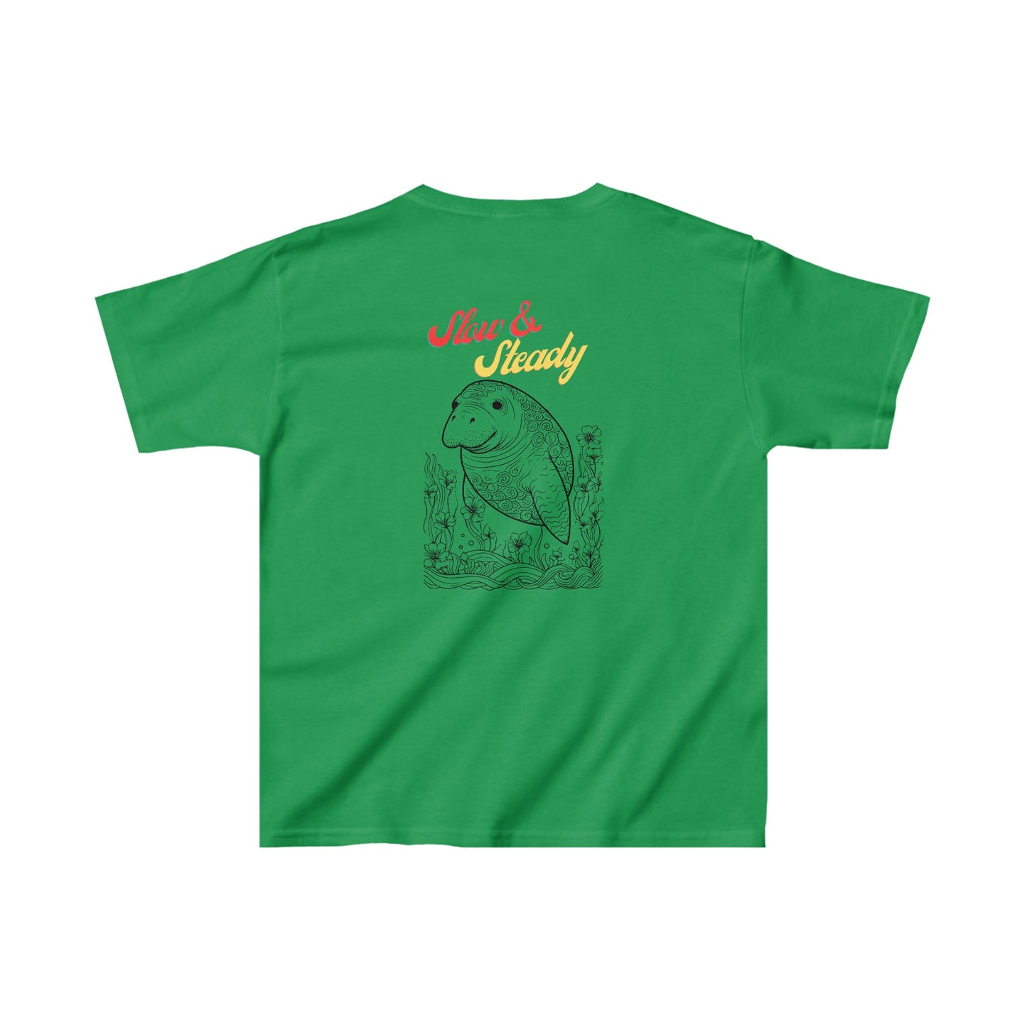 Manatee Unisex kids Heavy Cotton Tee/ Earth Day shirt