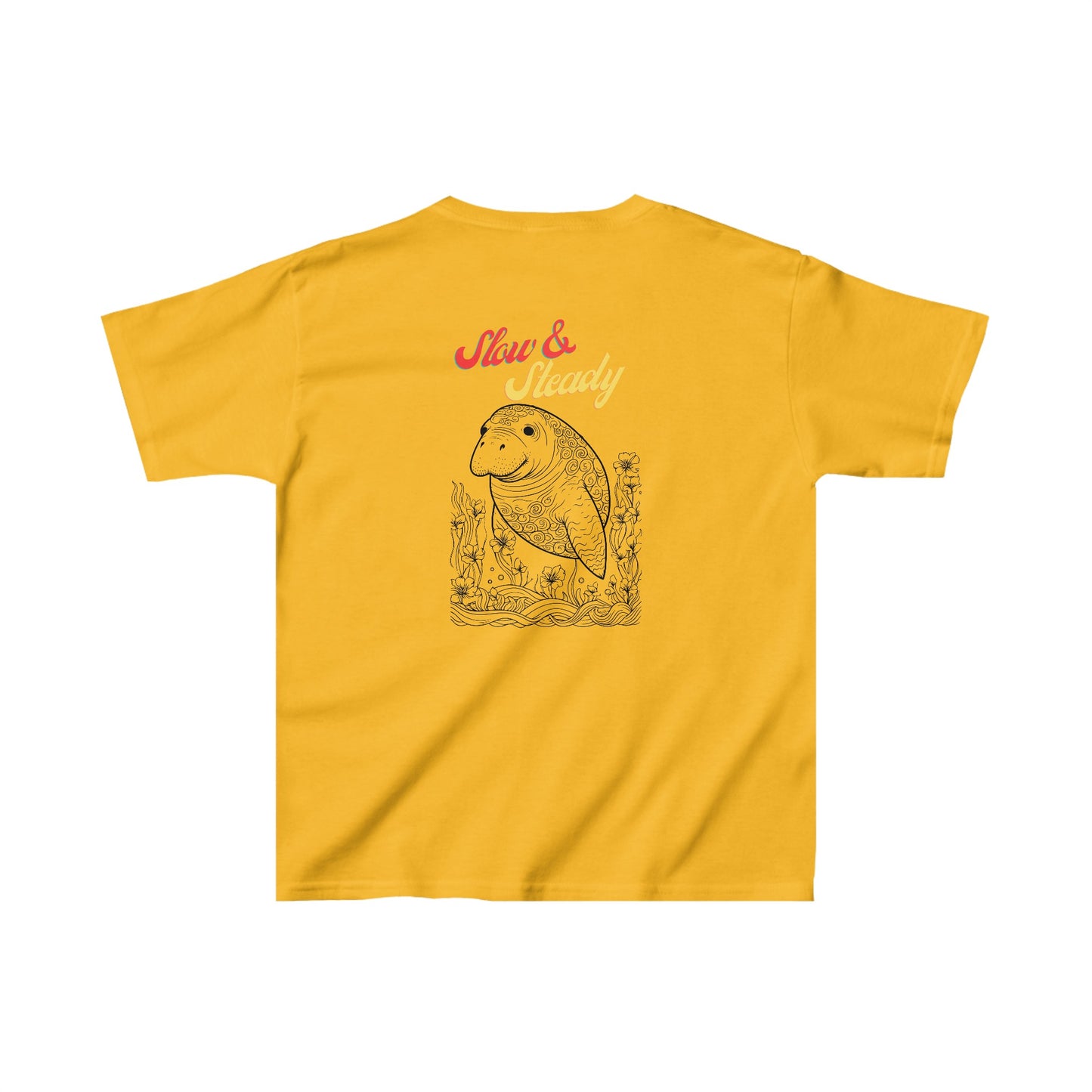 Manatee Unisex kids Heavy Cotton Tee/ Earth Day shirt