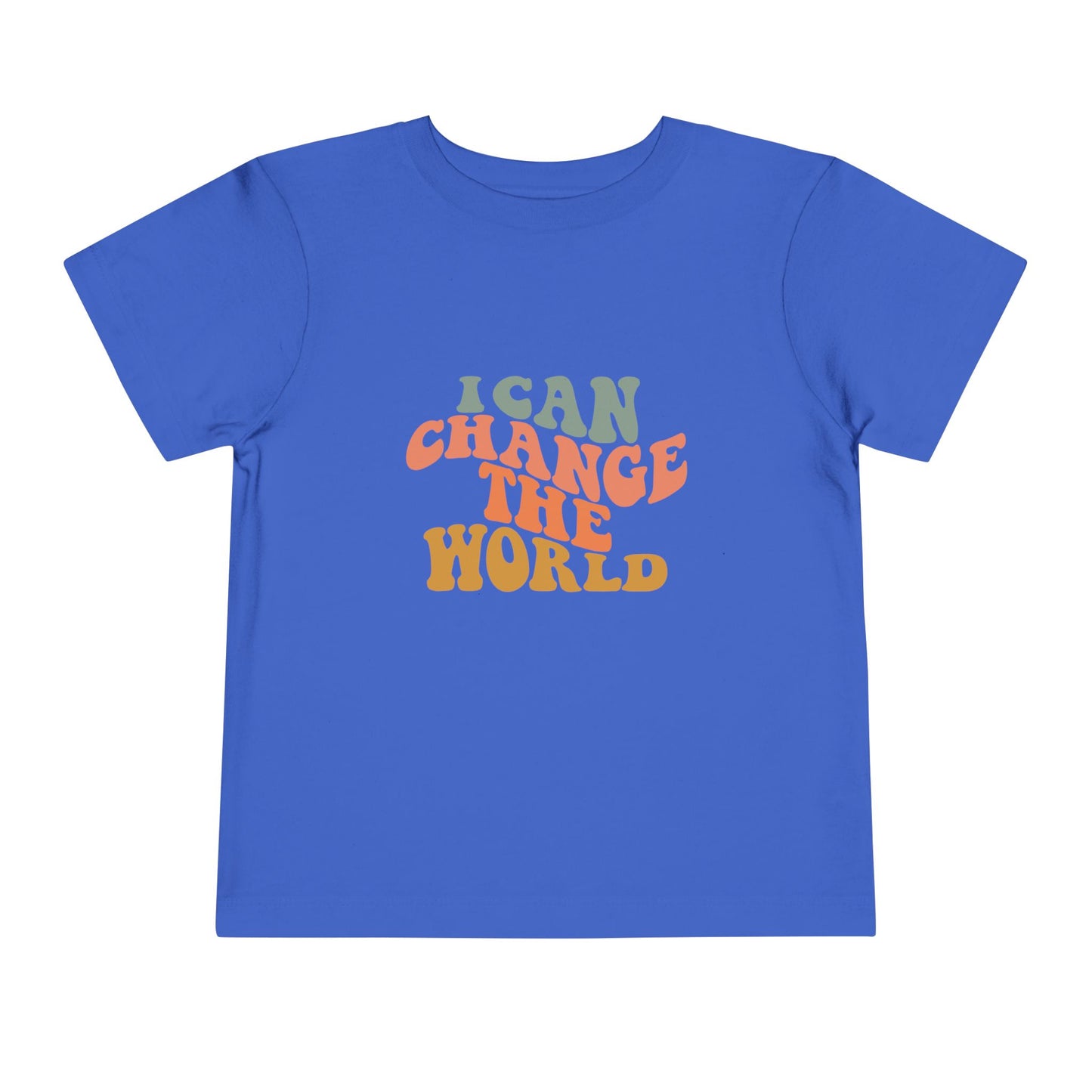 I Can Change the World Toddler Short Sleeve Tee