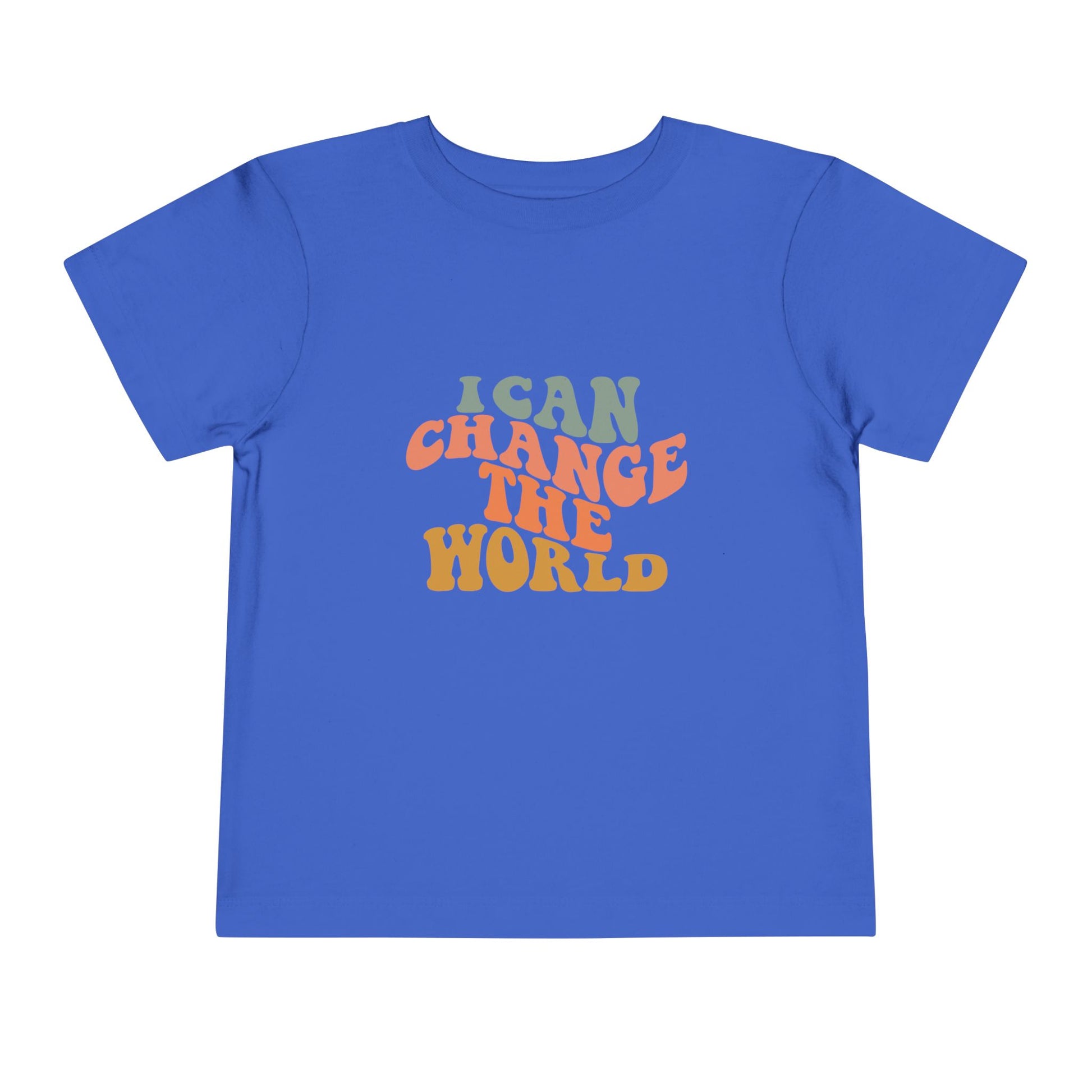 I Can Change the World Toddler Short Sleeve Tee