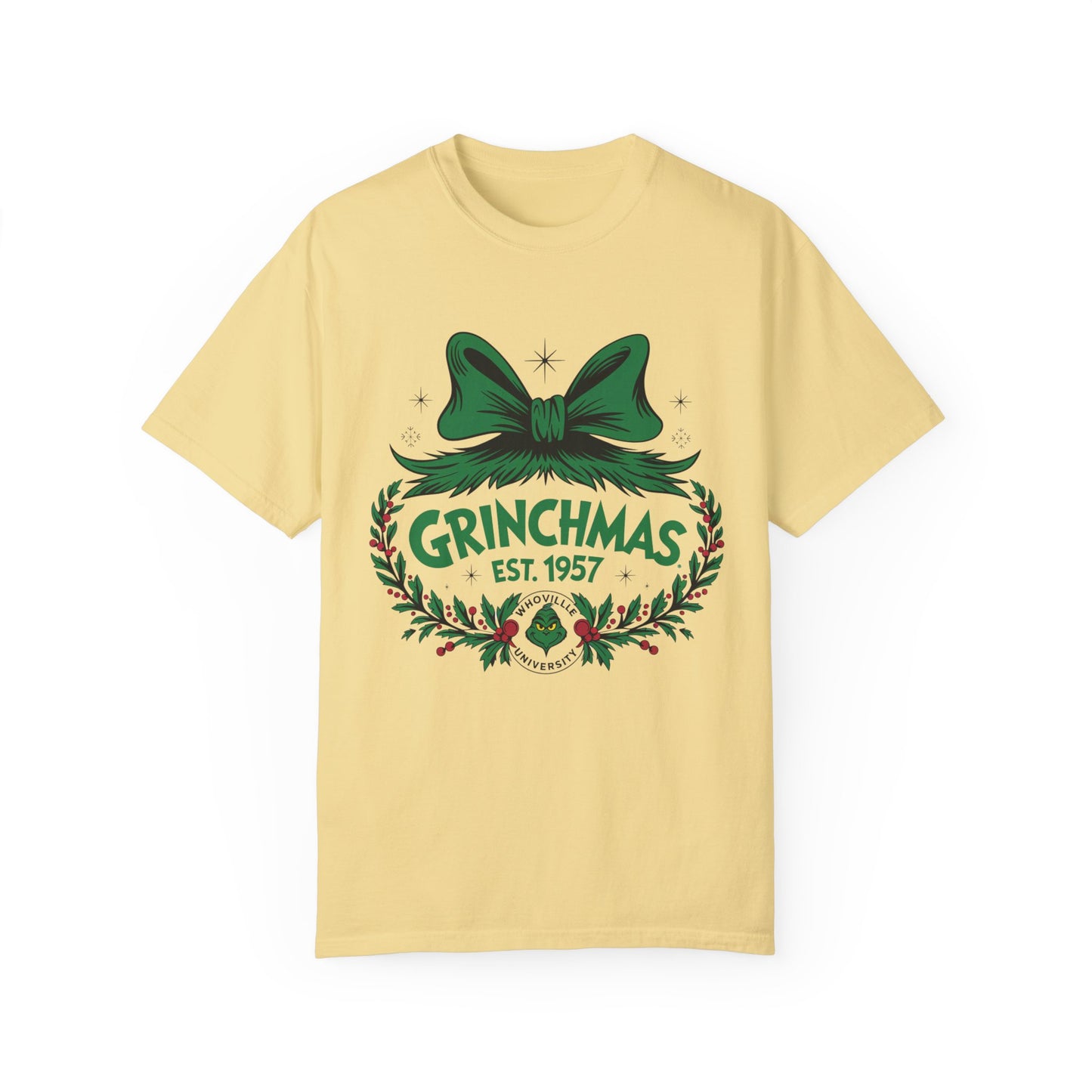 Grinchmas Comfort Color Unisex T-shirt/Christmas Holiday Tee