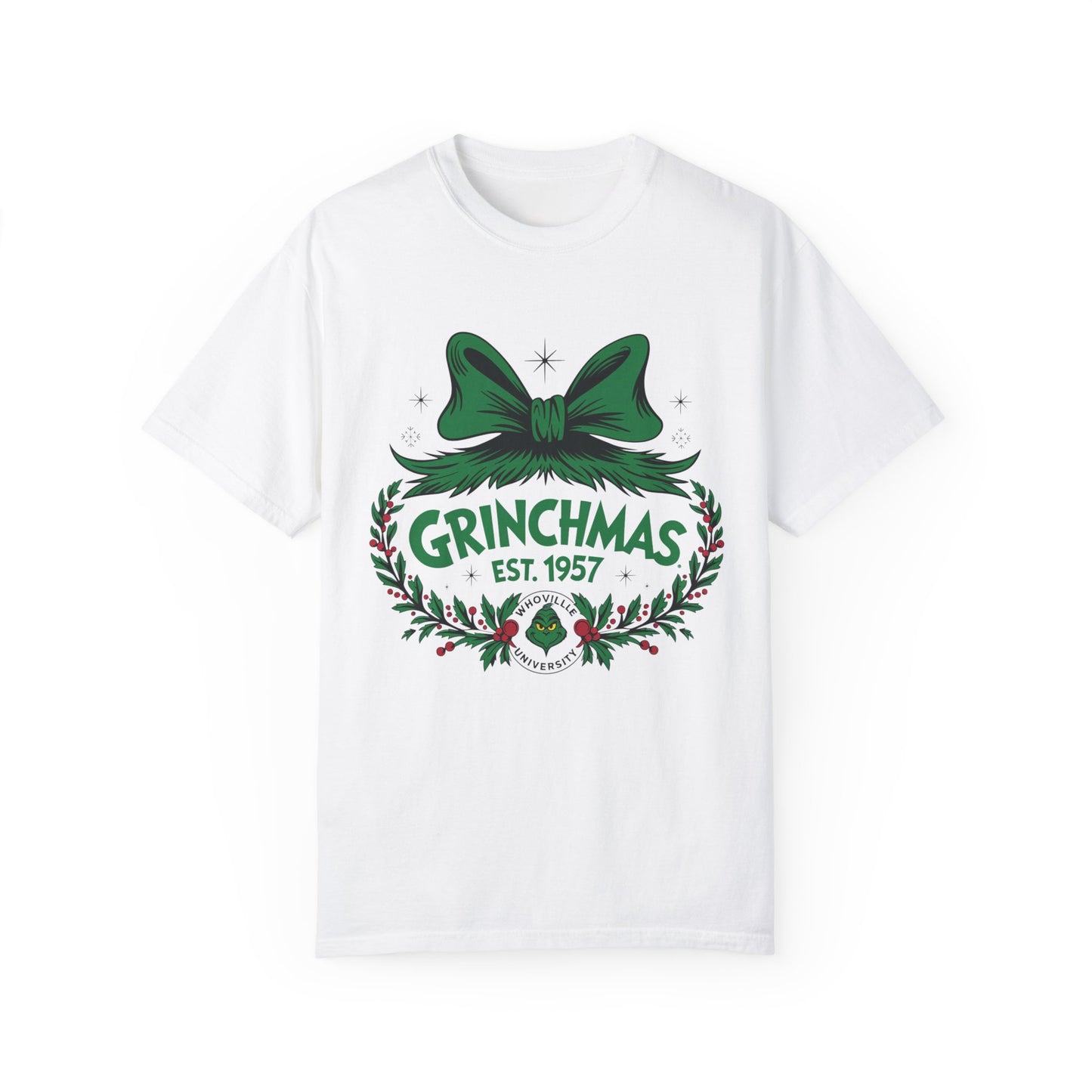 Grinchmas Comfort Color Unisex T-shirt/Christmas Holiday Tee
