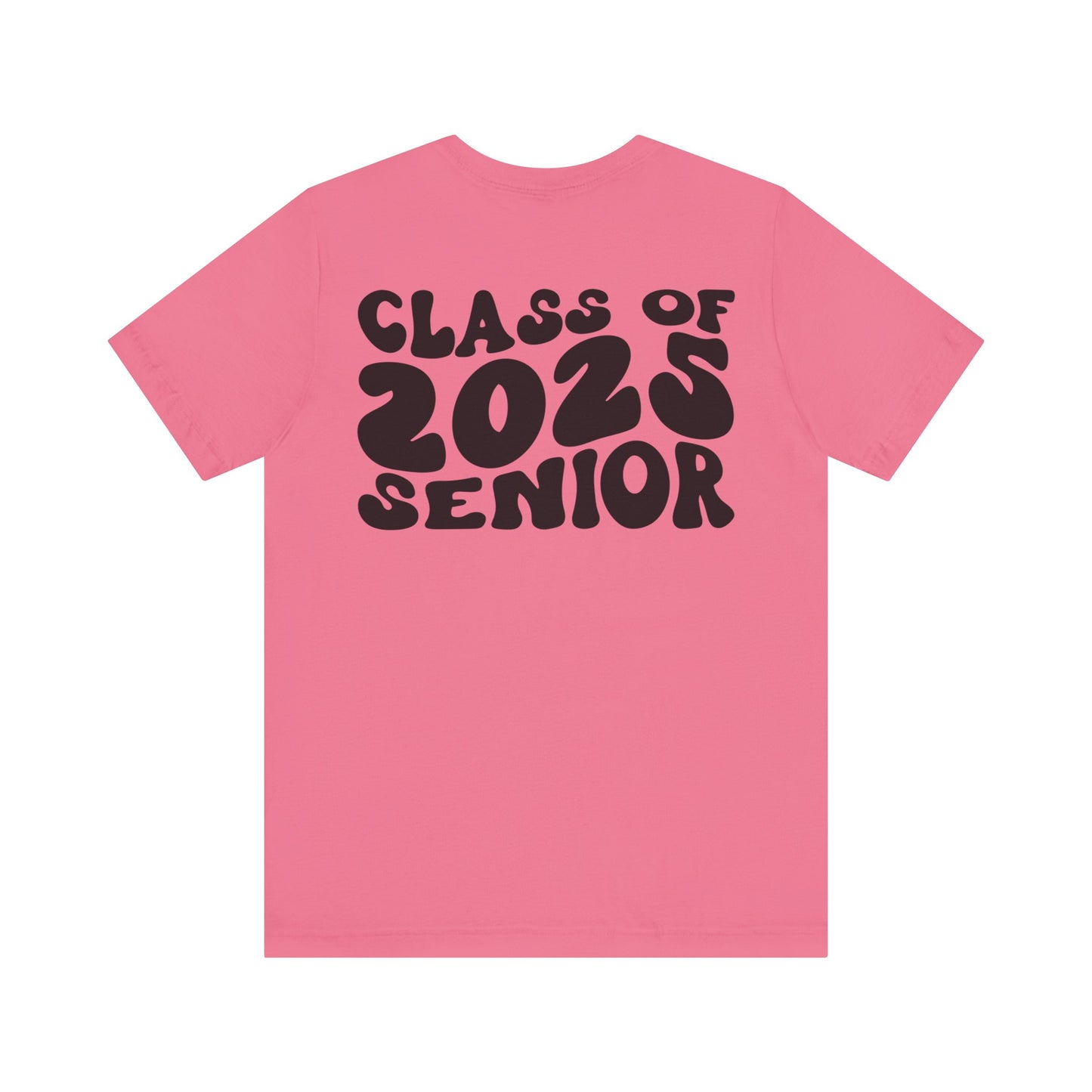 Senior 2025 Front and Back Design Short Sleeve Tee/Panthers 2025