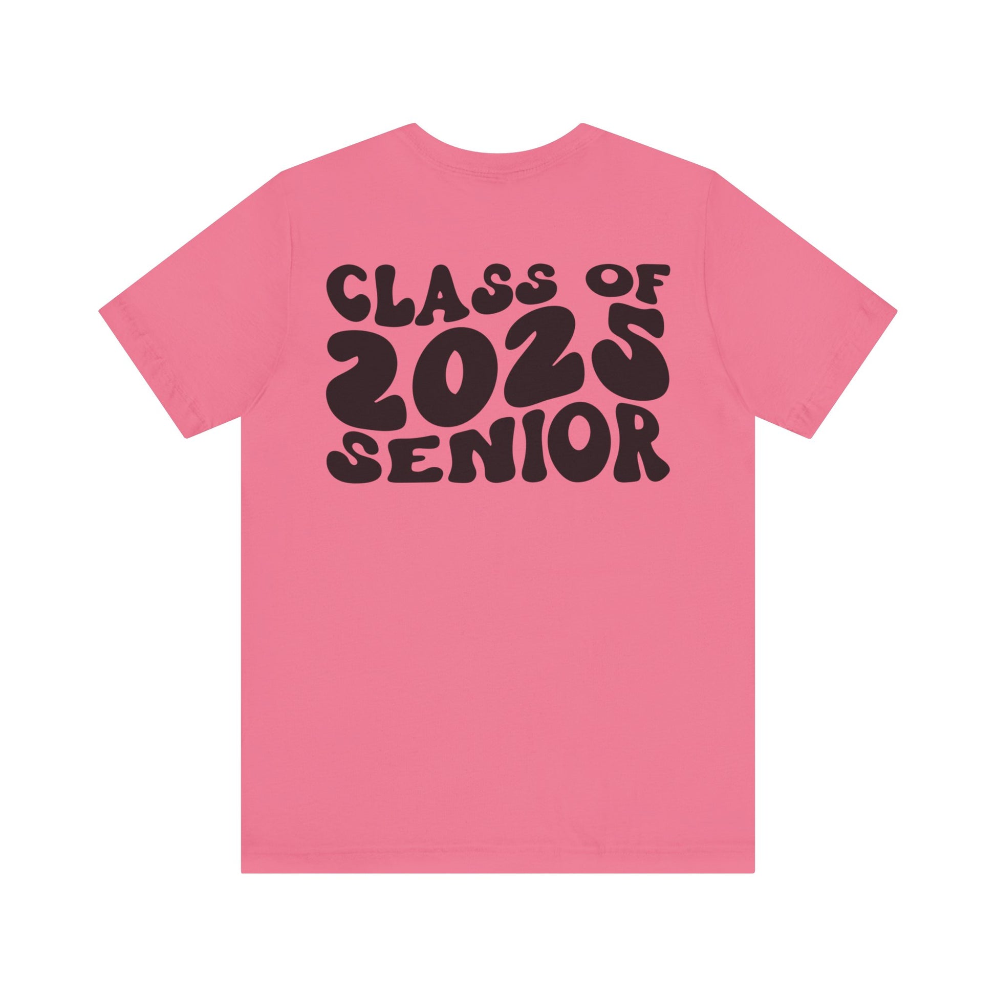 Senior 2025 Front and Back Design Short Sleeve Tee/Panthers 2025