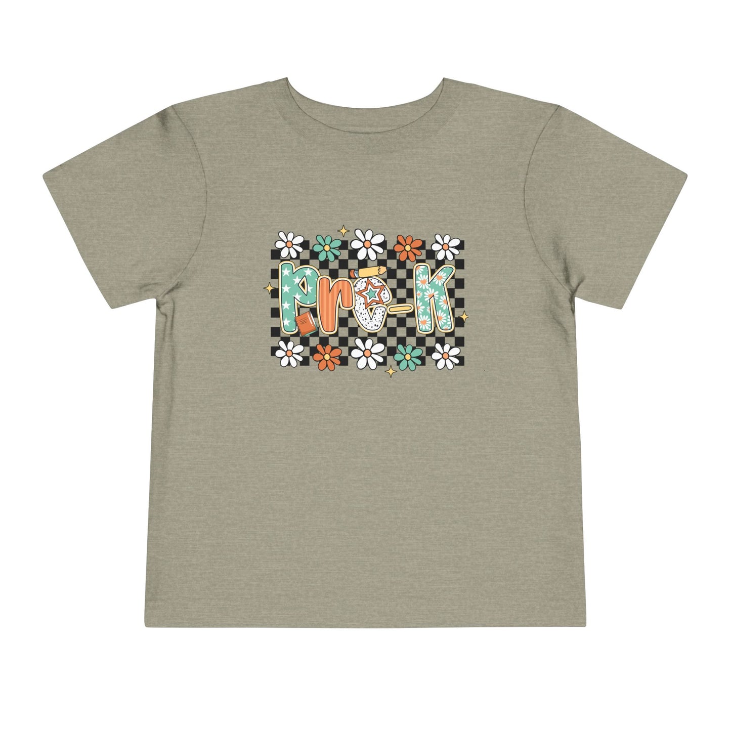 Prek Kids Tee - Toddler Short Sleeve Tee, Preschool T-Shirt, Children's Graphic Tee, Back to School Shirt, Kids Clothing