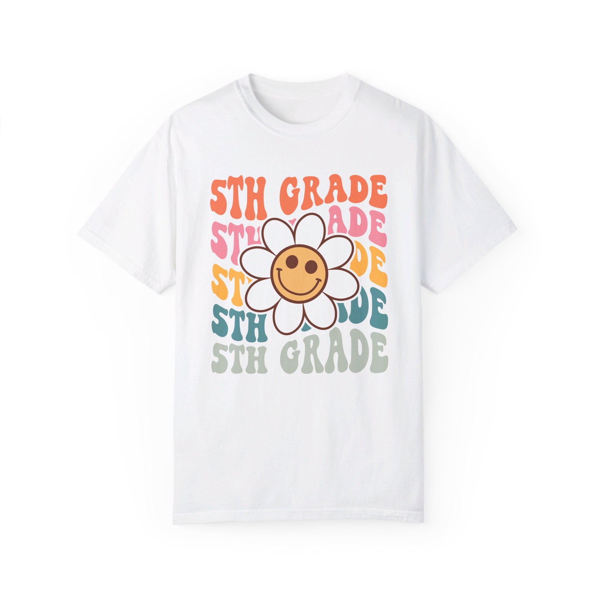 Fifth Grade Comfort Color Teacher T-shirt