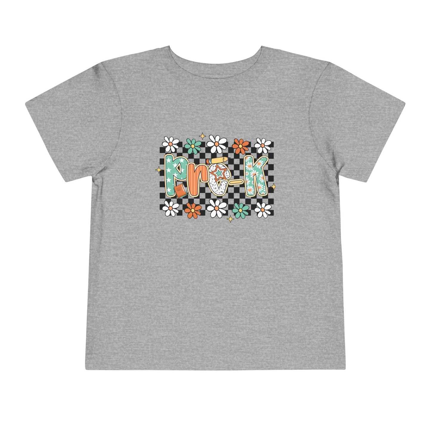 Prek Kids Tee - Toddler Short Sleeve Tee, Preschool T-Shirt, Children's Graphic Tee, Back to School Shirt, Kids Clothing