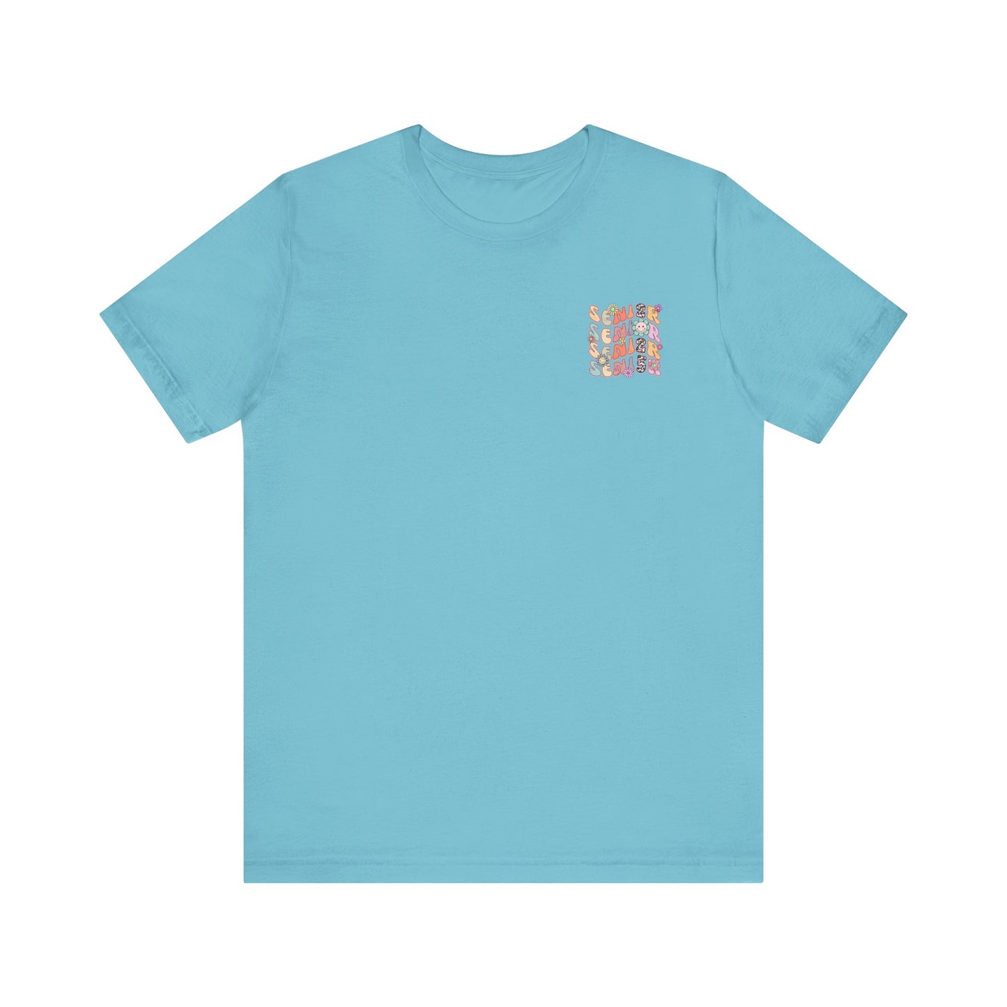 Senior 2025 Bella Canvas Unisex Garment-Dyed T-shirt/Front and back design/Senior 2025/Class of 2025/Graduation class of 2025/gift for her