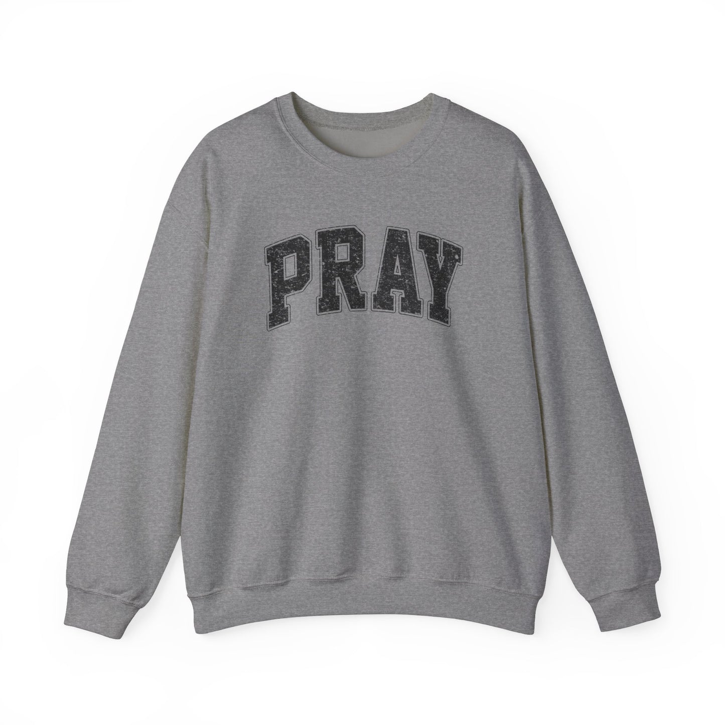 Pray Unisex Heavy Blend™ Crewneck Sweatshirt/ Pray Sweatshirt