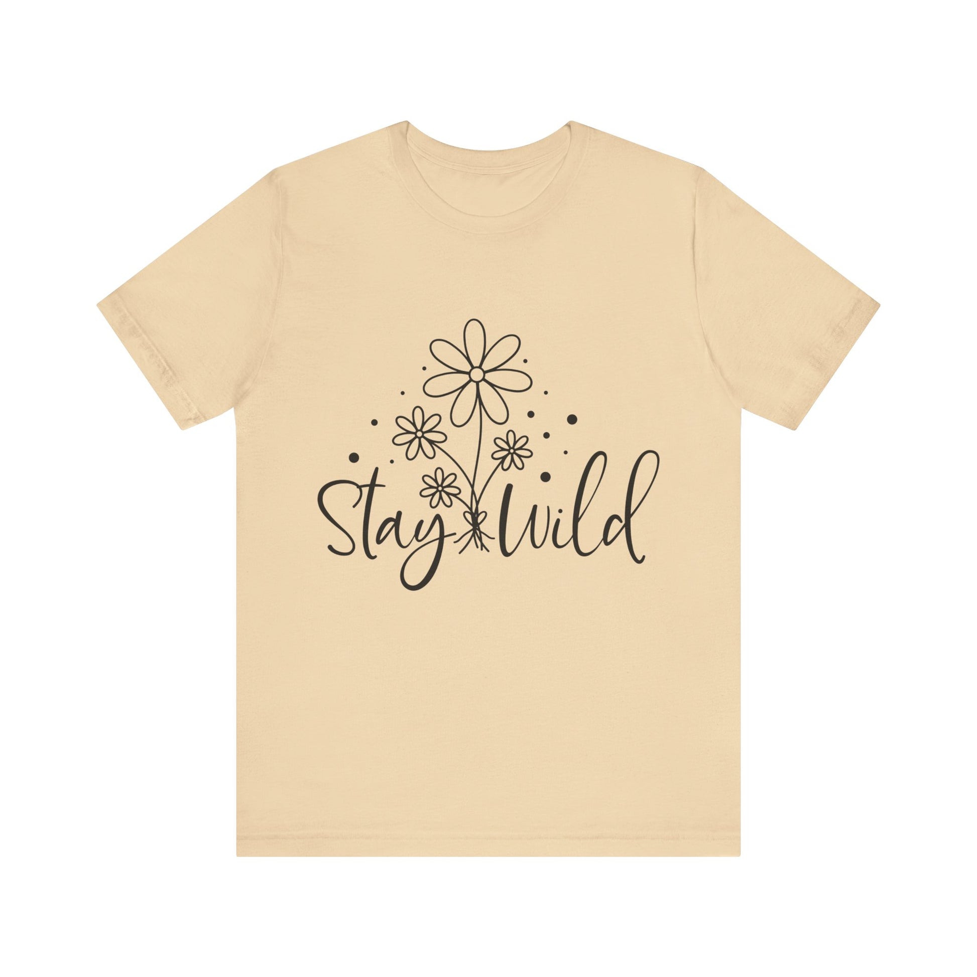 Stay Wild Jersey Short Sleeve Tee