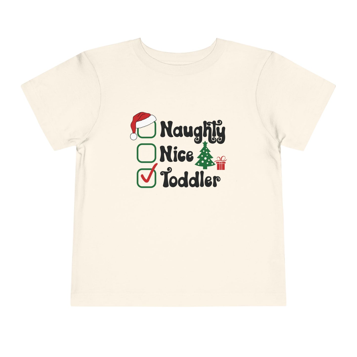 Christmas Toddler Short Sleeve Tee/ Toddler Christmas Tee