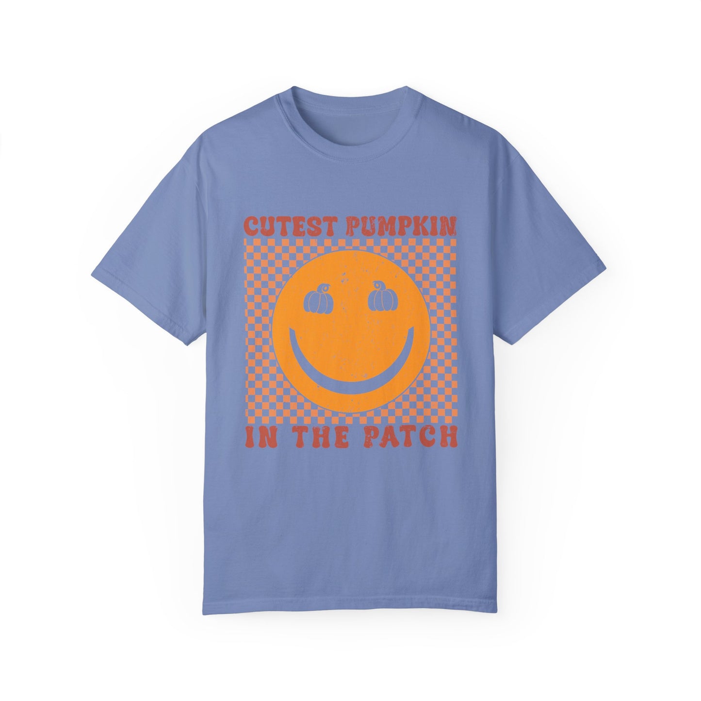 Cutest Pumpkin in the Patch Retro Comfort Color T-shirt
