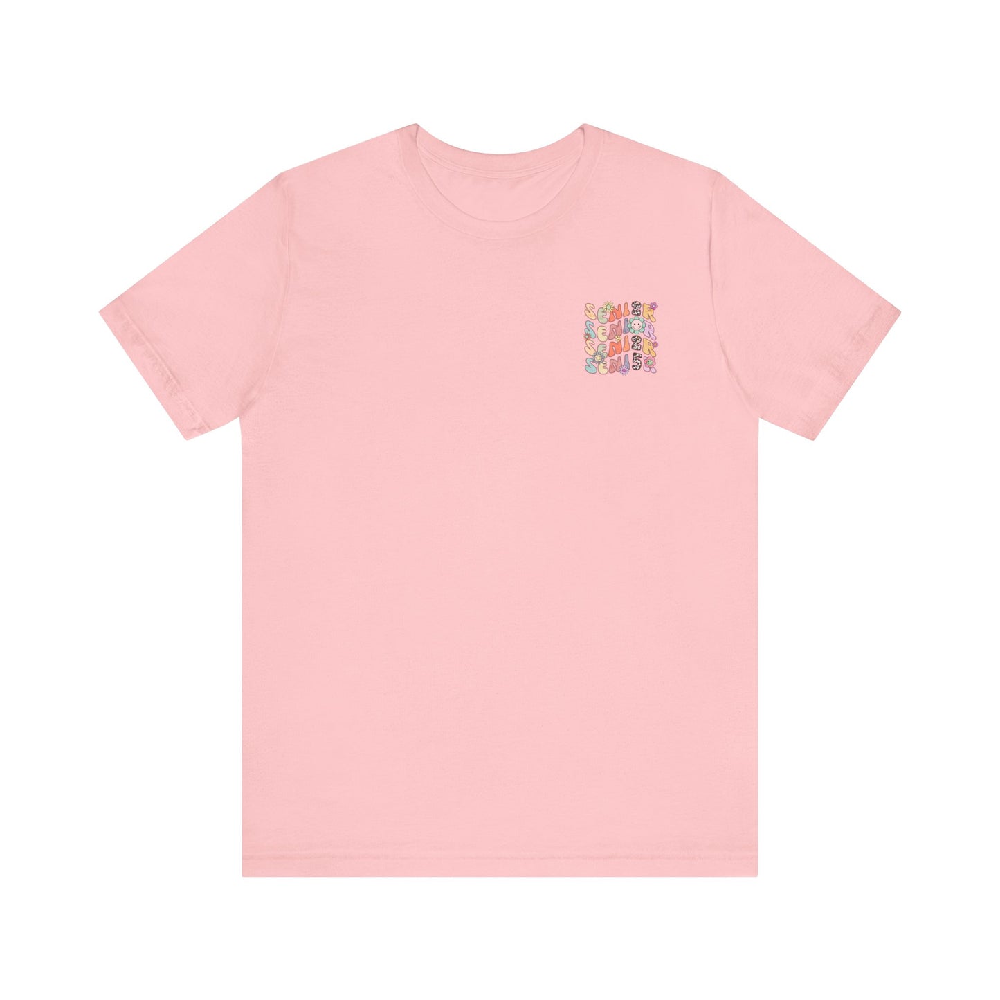 Senior 2025 Bella Canvas Unisex Garment-Dyed T-shirt/Front and back design/Senior 2025/Class of 2025/Graduation class of 2025/gift for her