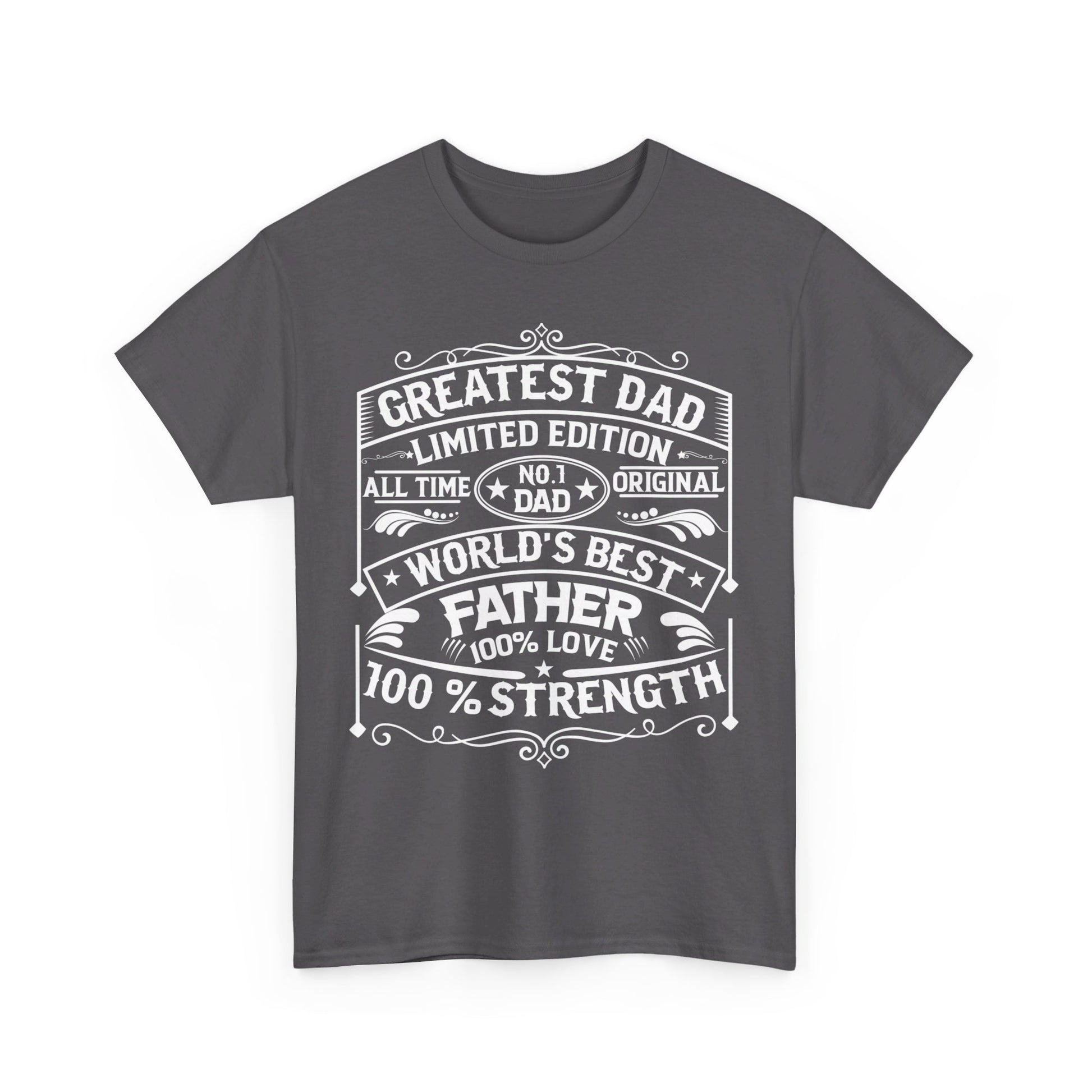 Greatest Dad Unisex Heavy Cotton Tee