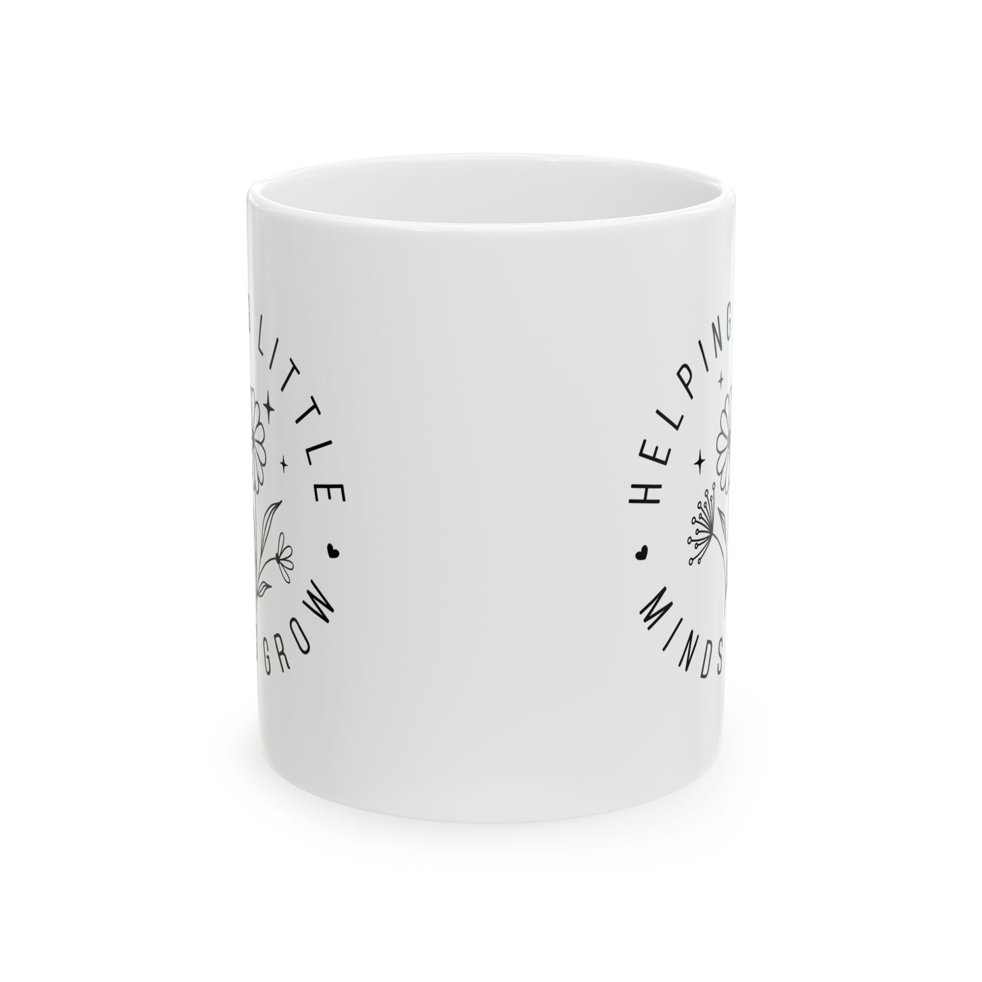 Helping Little Minds Grow Ceramic Coffee Mug, 11oz