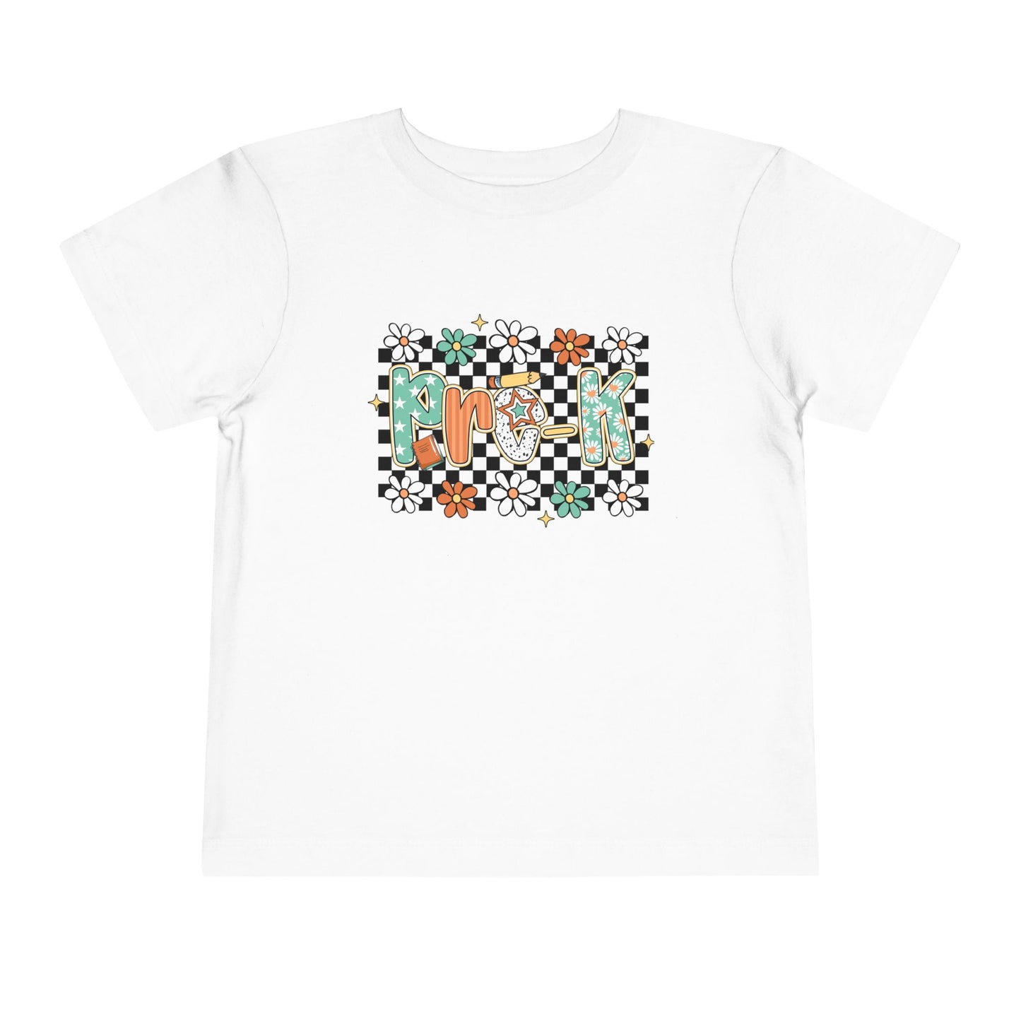 Prek Kids Tee - Toddler Short Sleeve Tee, Preschool T-Shirt, Children's Graphic Tee, Back to School Shirt, Kids Clothing